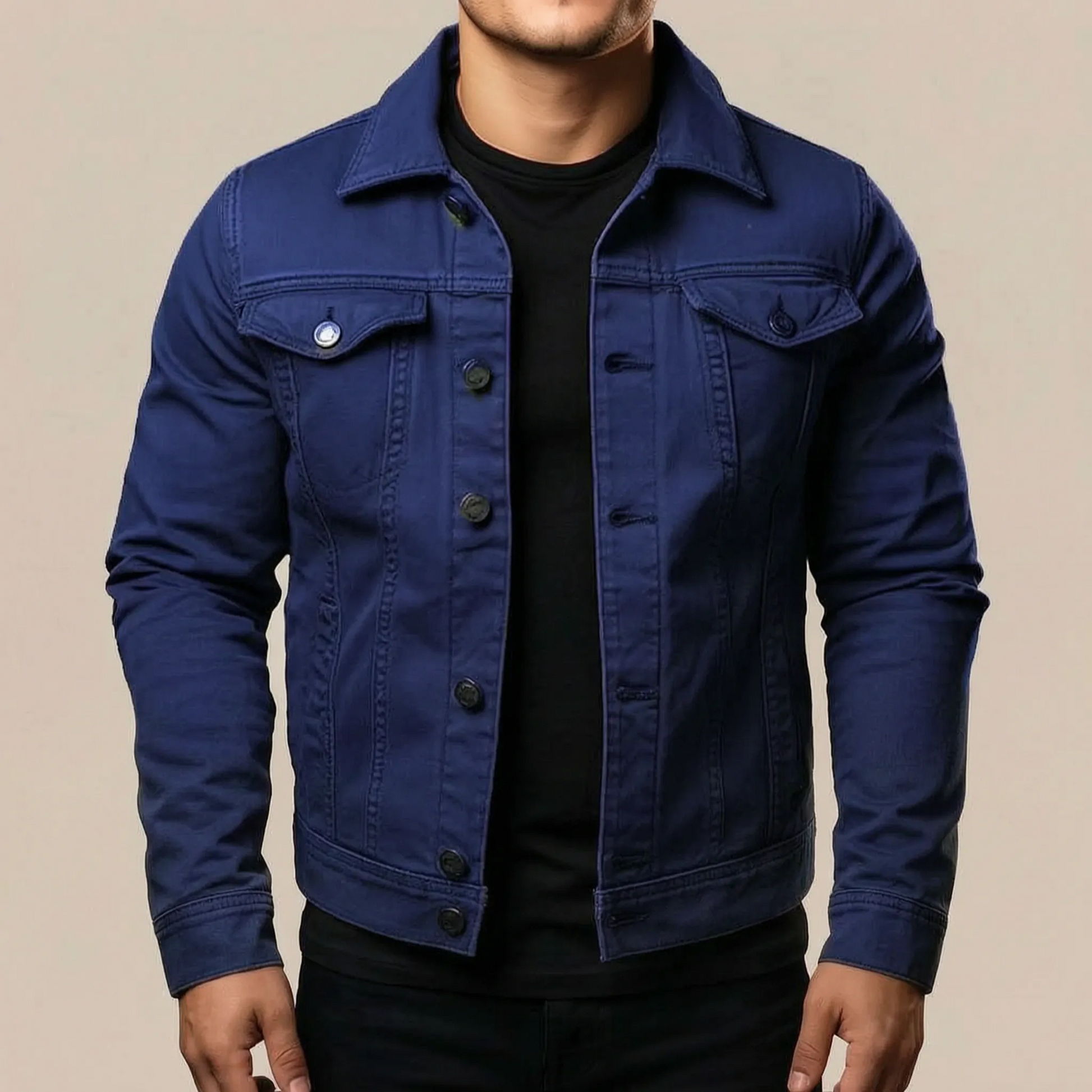 RuggedCore | Klassische Jeansjacke Für Herren