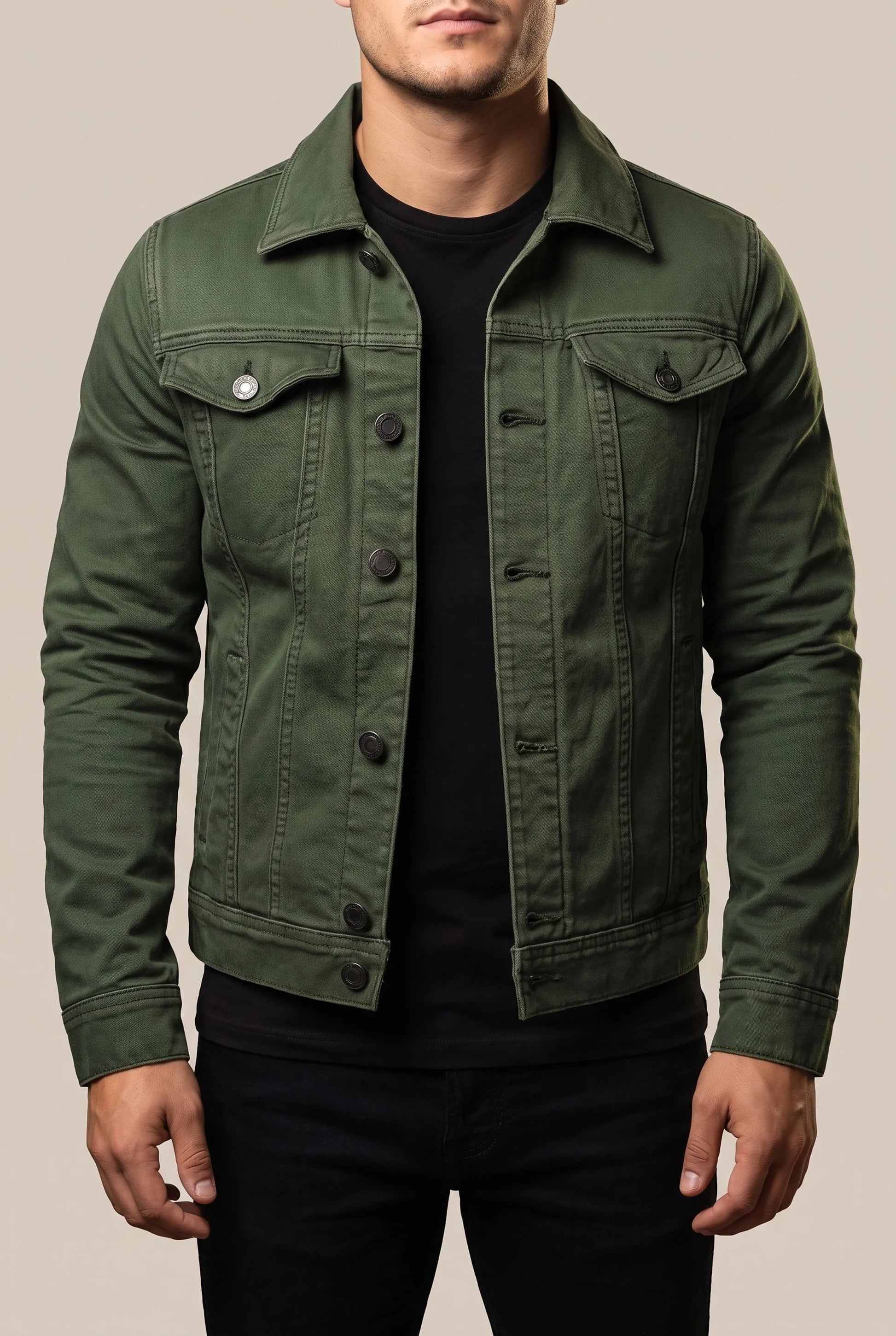 RuggedCore | Klassische Jeansjacke Für Herren