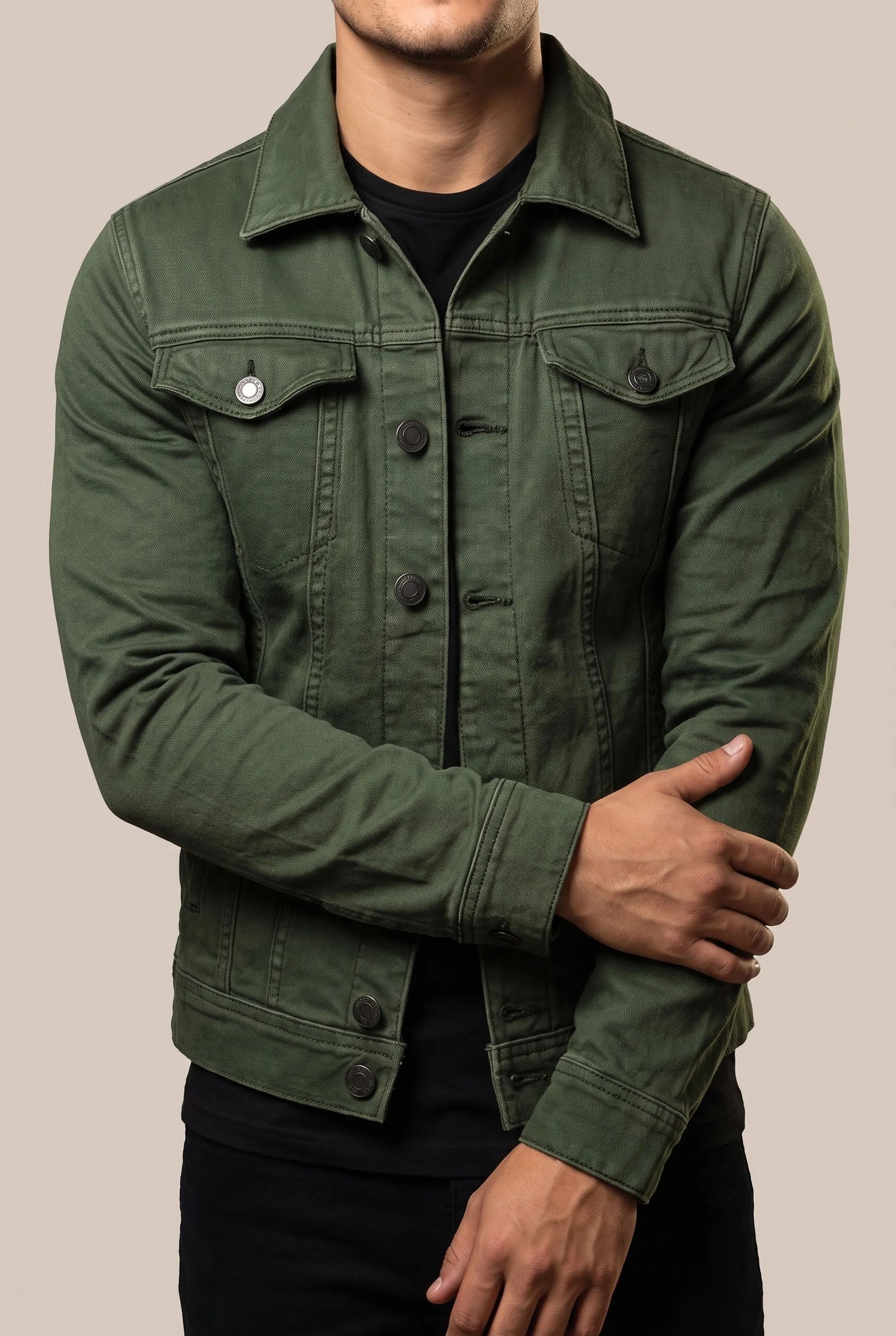 RuggedCore | Klassische Jeansjacke Für Herren