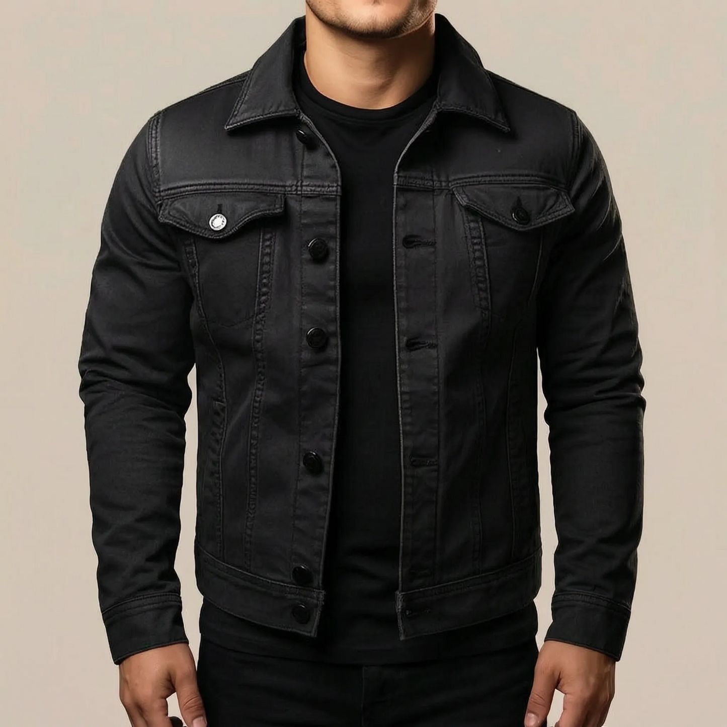RuggedCore | Klassische Jeansjacke Für Herren