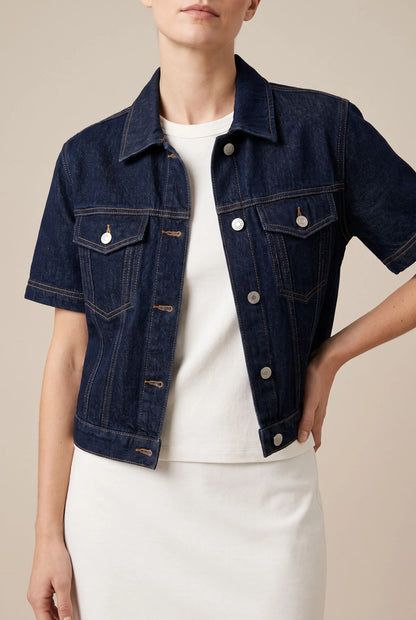 Shortis | Kurzärmelige Sommerjacke Mit Knopfleiste