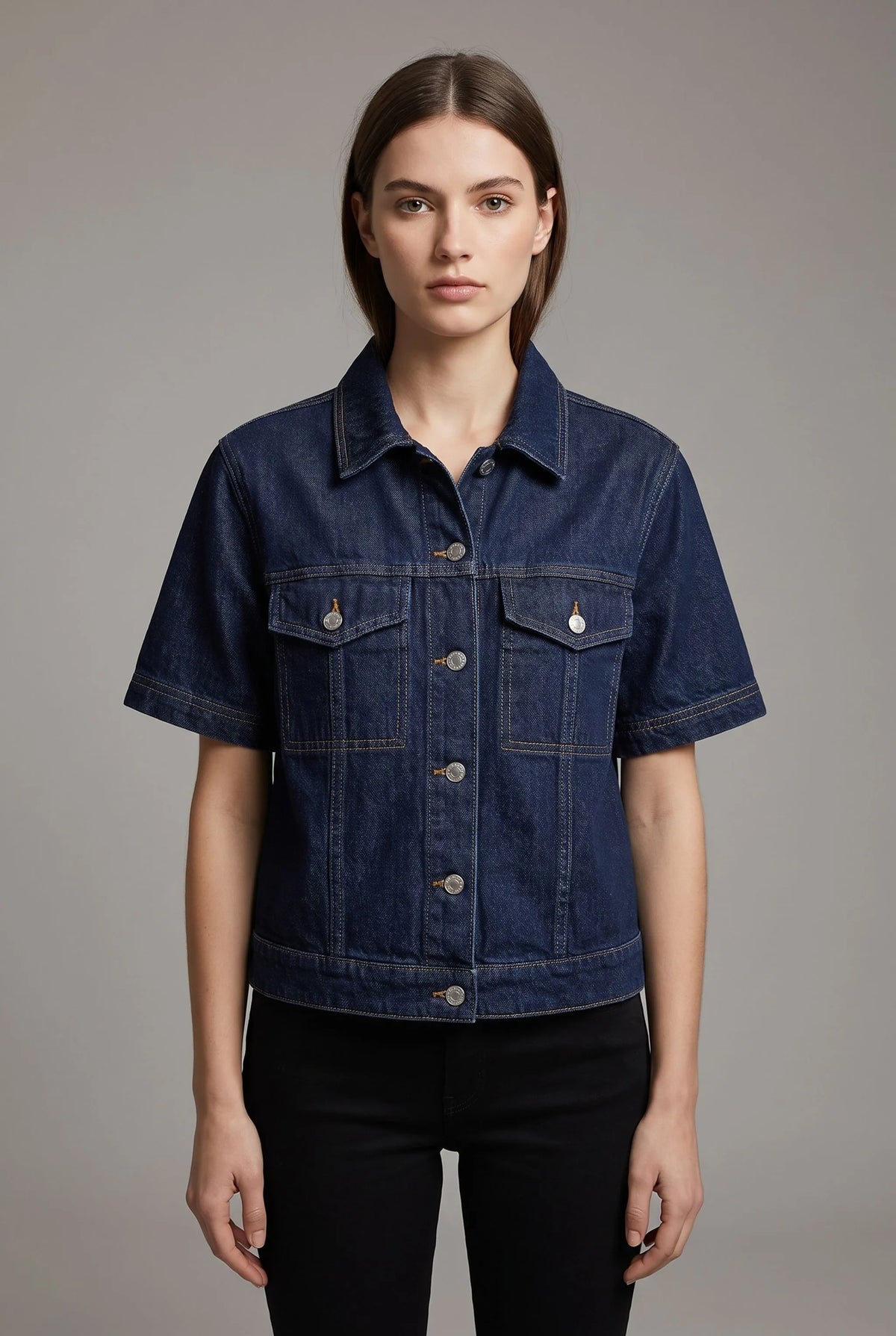 Shortis | Kurzärmelige Sommerjacke Mit Knopfleiste