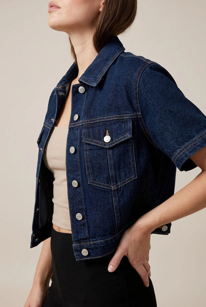 Shortis | Kurzärmelige Sommerjacke Mit Knopfleiste