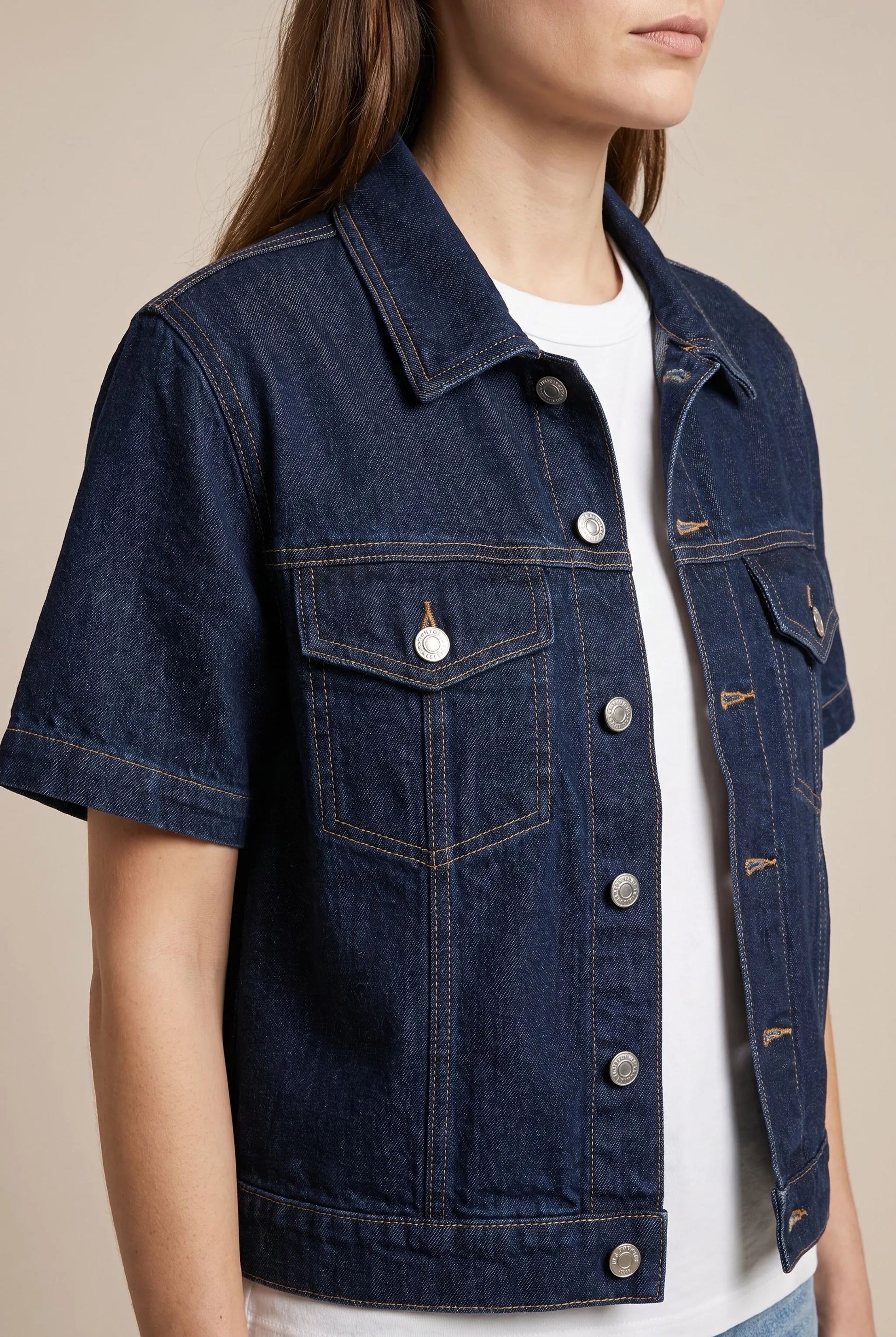 Shortis | Kurzärmelige Sommerjacke Mit Knopfleiste