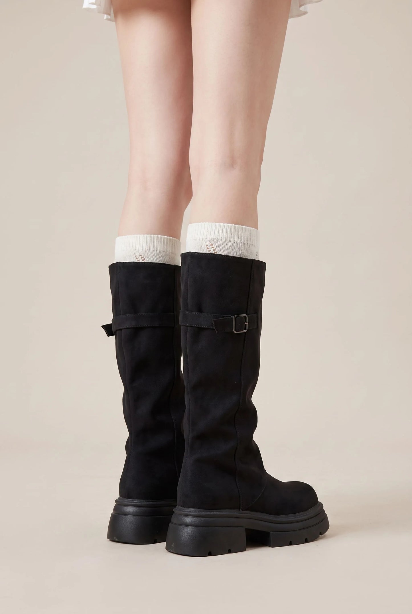 SlouchStep | Klobige Damenstiefel Im Slouch-Design