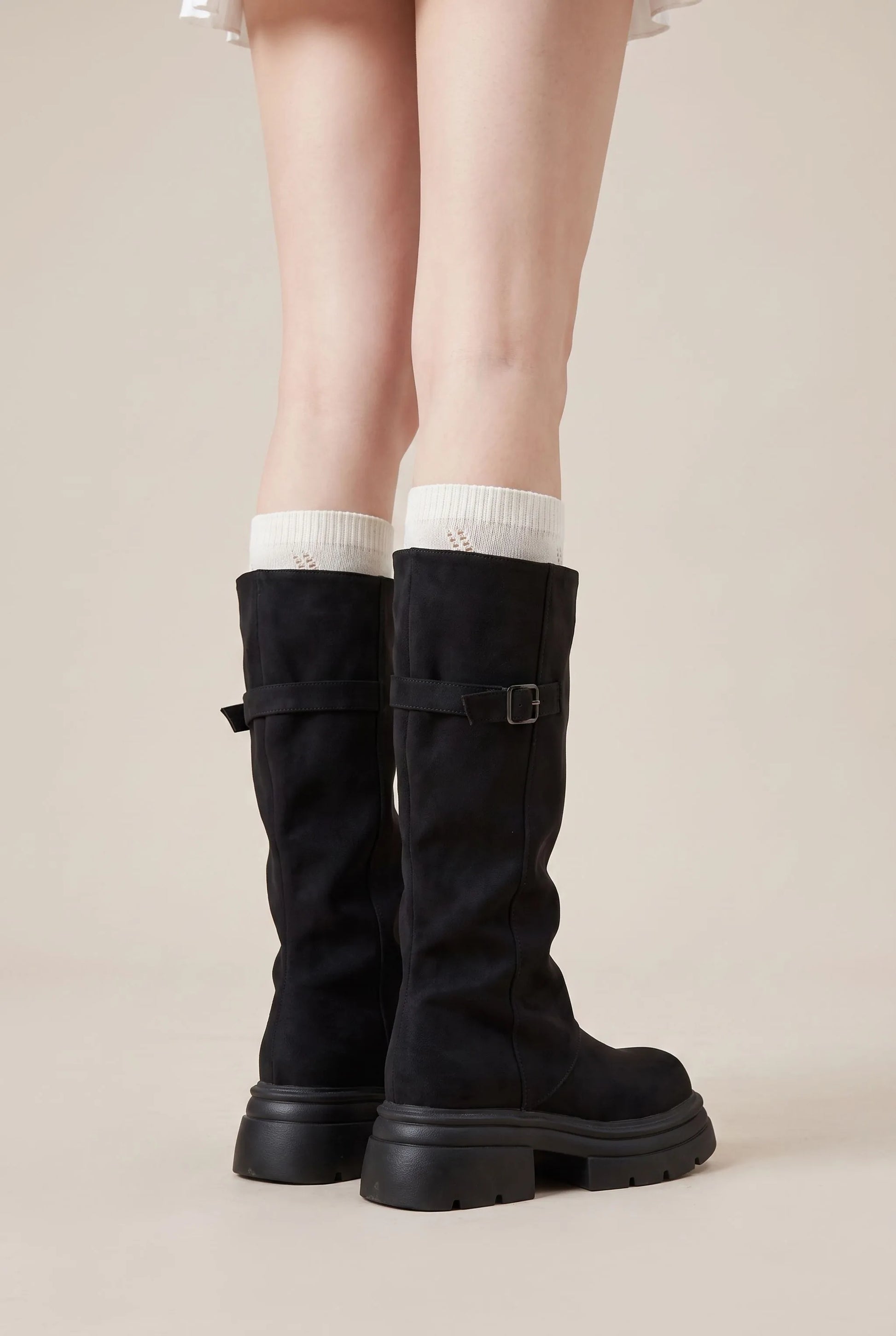 SlouchStep | Klobige Damenstiefel Im Slouch-Design