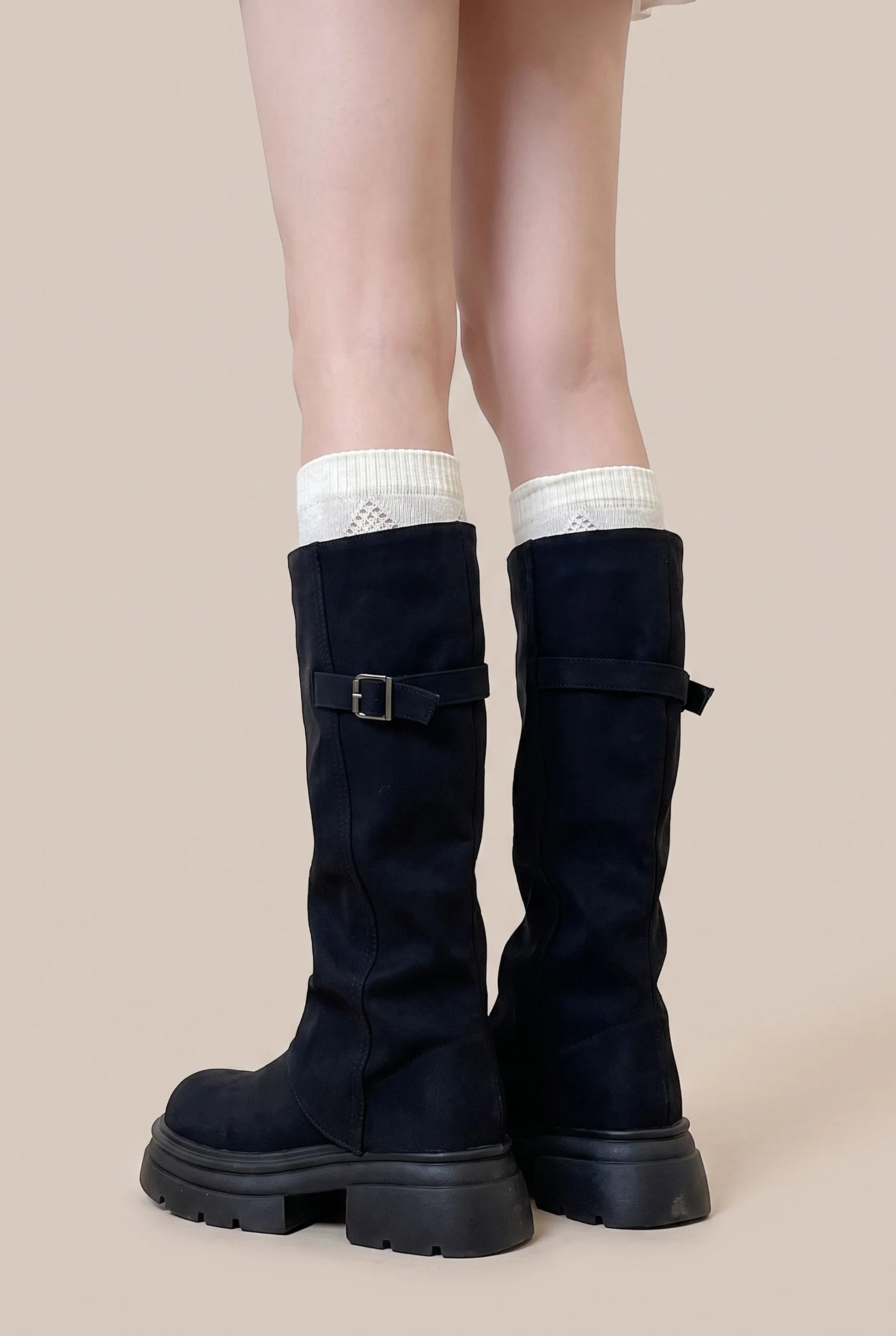 SlouchStep | Klobige Damenstiefel Im Slouch-Design