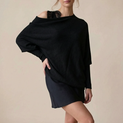Slouchy | Lockere Schulterfreie Tunika