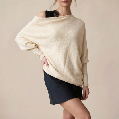 Slouchy | Lockere Schulterfreie Tunika