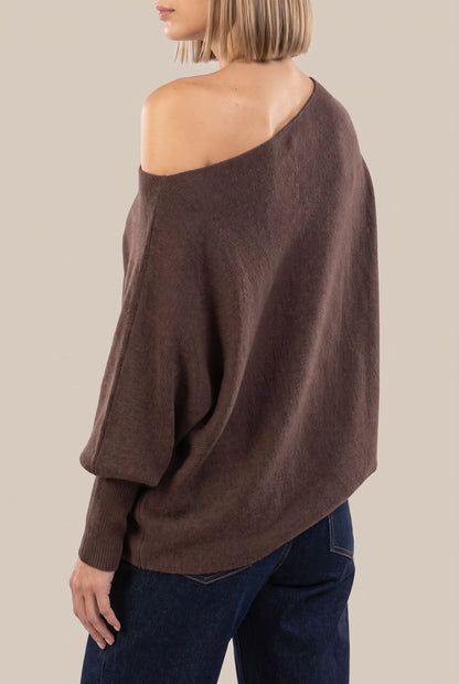 Slouchy | Lockere Schulterfreie Tunika