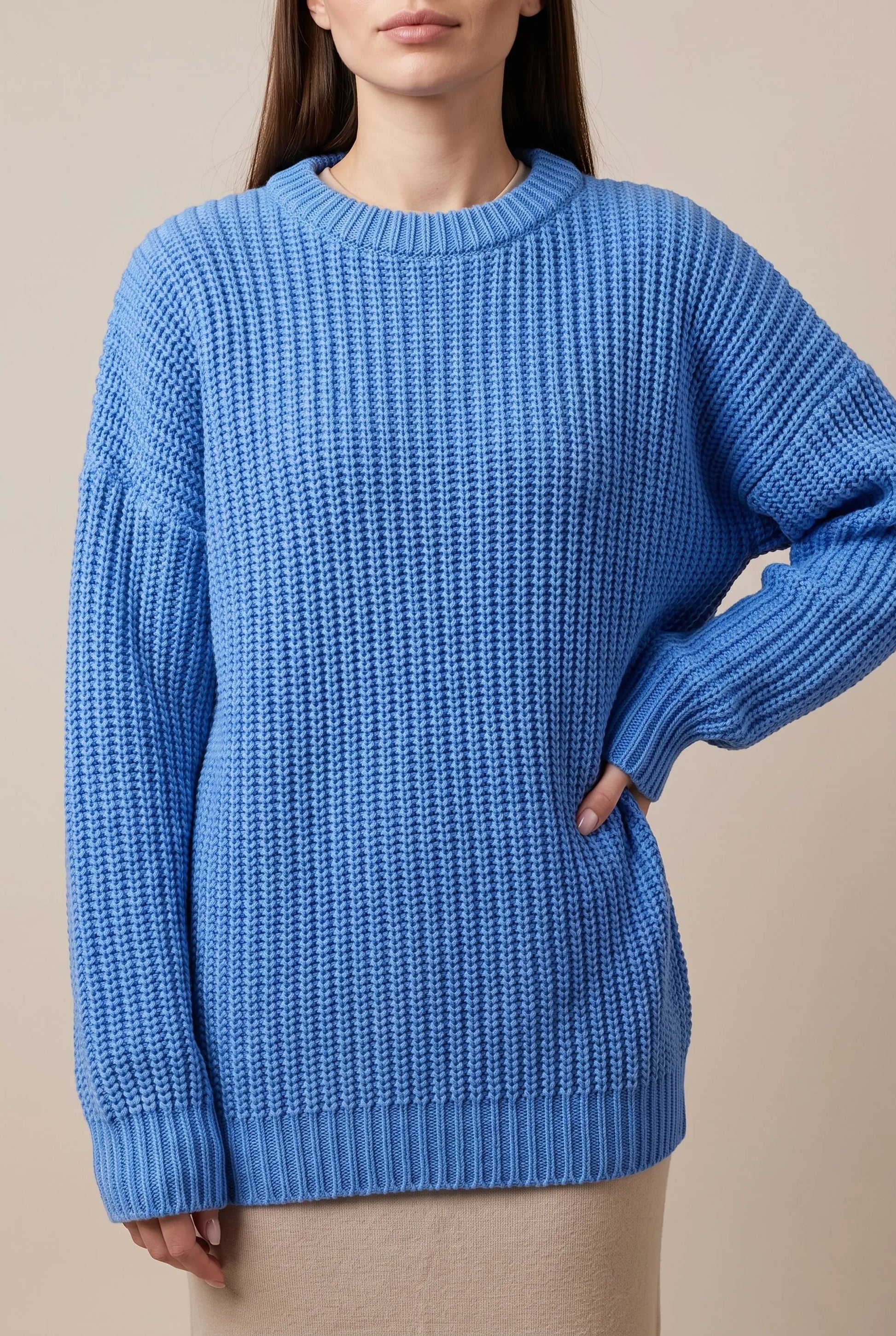 SoftWear | Oversized Strickpullover Für Damen