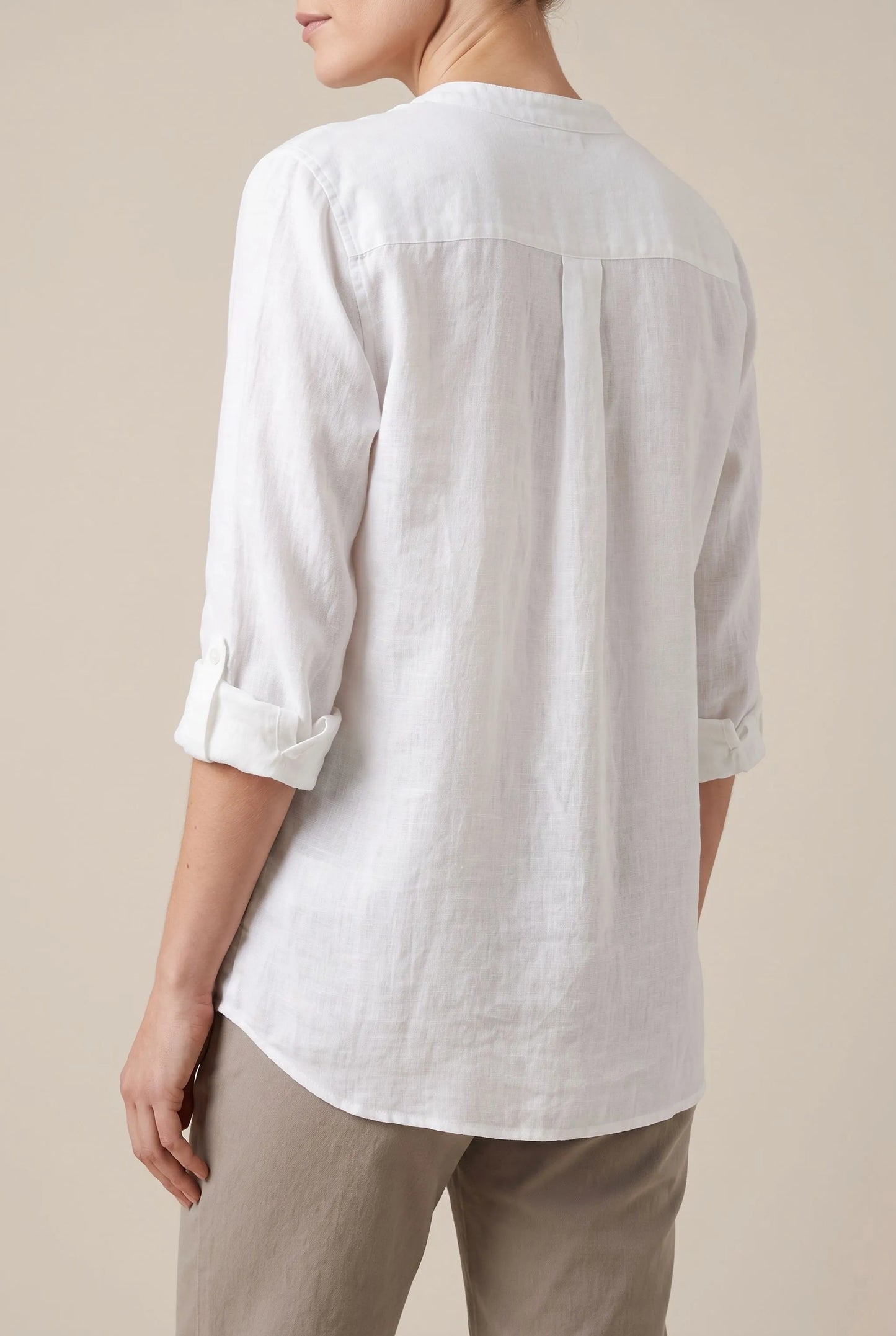 Solaris | Minimalistische Damenbluse Mit Lockerer Passform