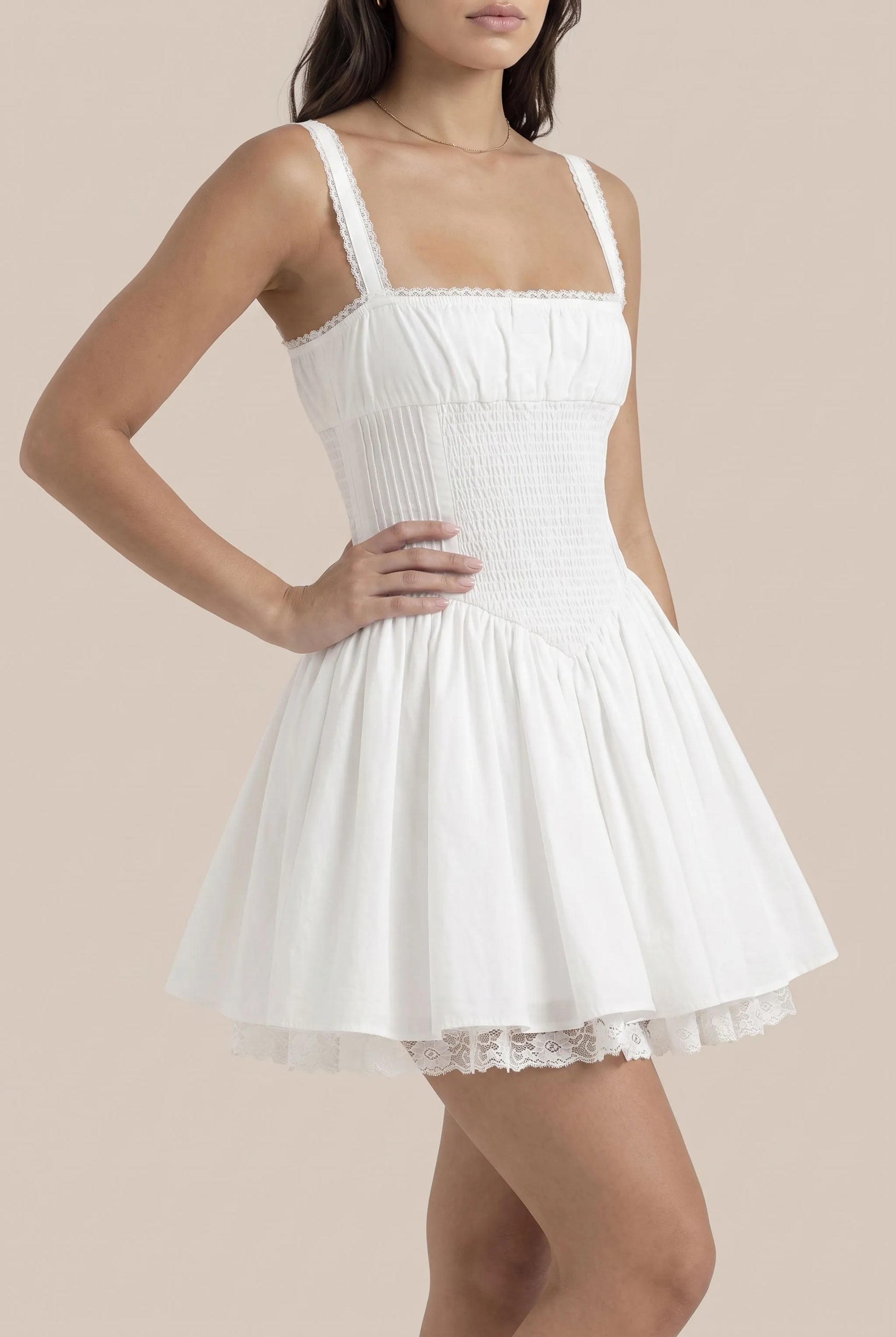 Sommeria | Elegantes Sommerkleid Mit Ausgestelltem Rock