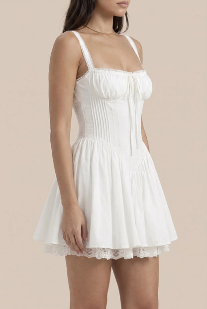 Sommeria | Elegantes Sommerkleid Mit Ausgestelltem Rock