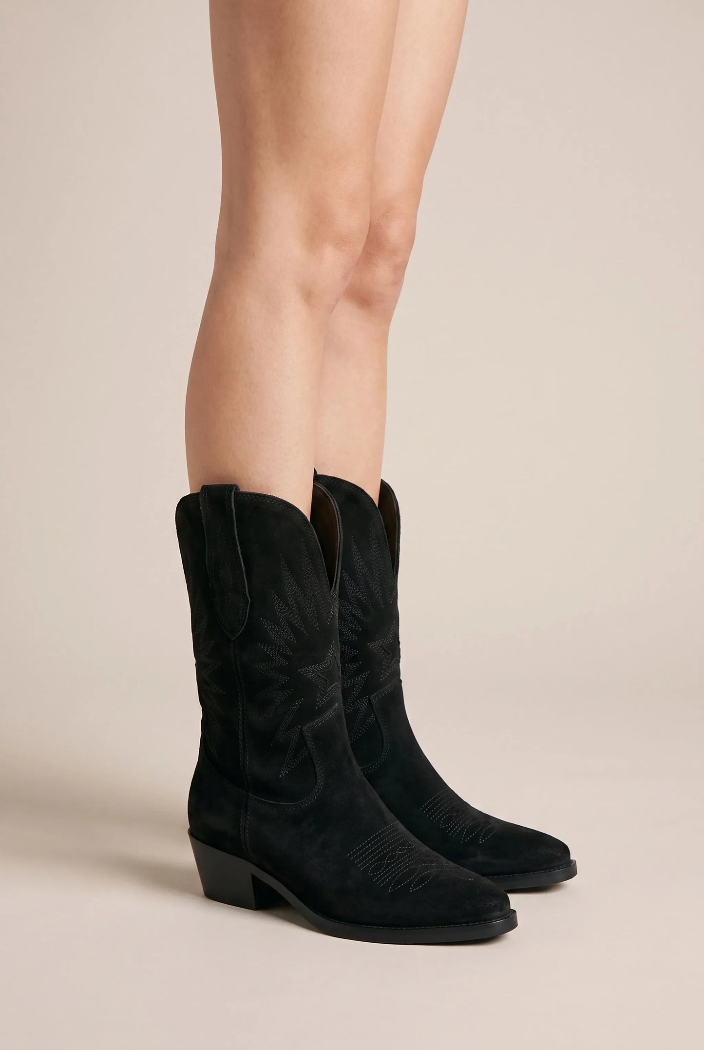 StarStride | Mittelhohe Cowboystiefel Für Damen