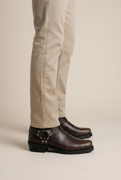 SteppeRider | Klassische Halbhohe Cowboystiefel