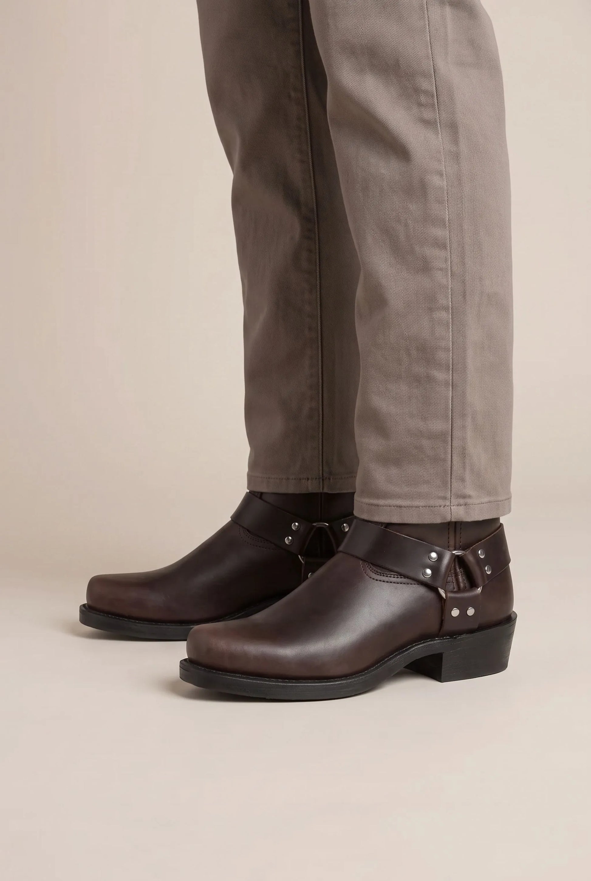 SteppeRider | Klassische Halbhohe Cowboystiefel