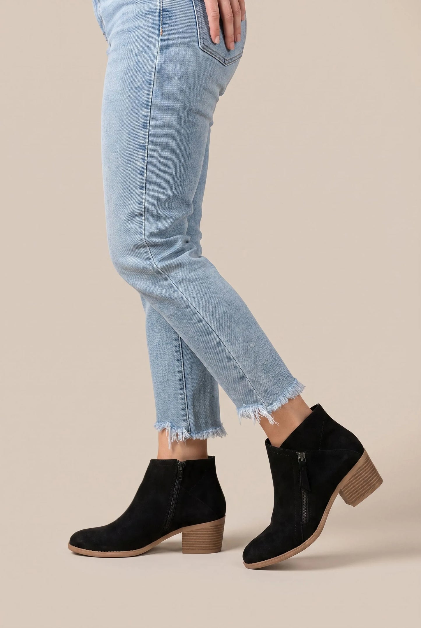 Stridevibe | Klassische Schwarze Damenstiefeletten