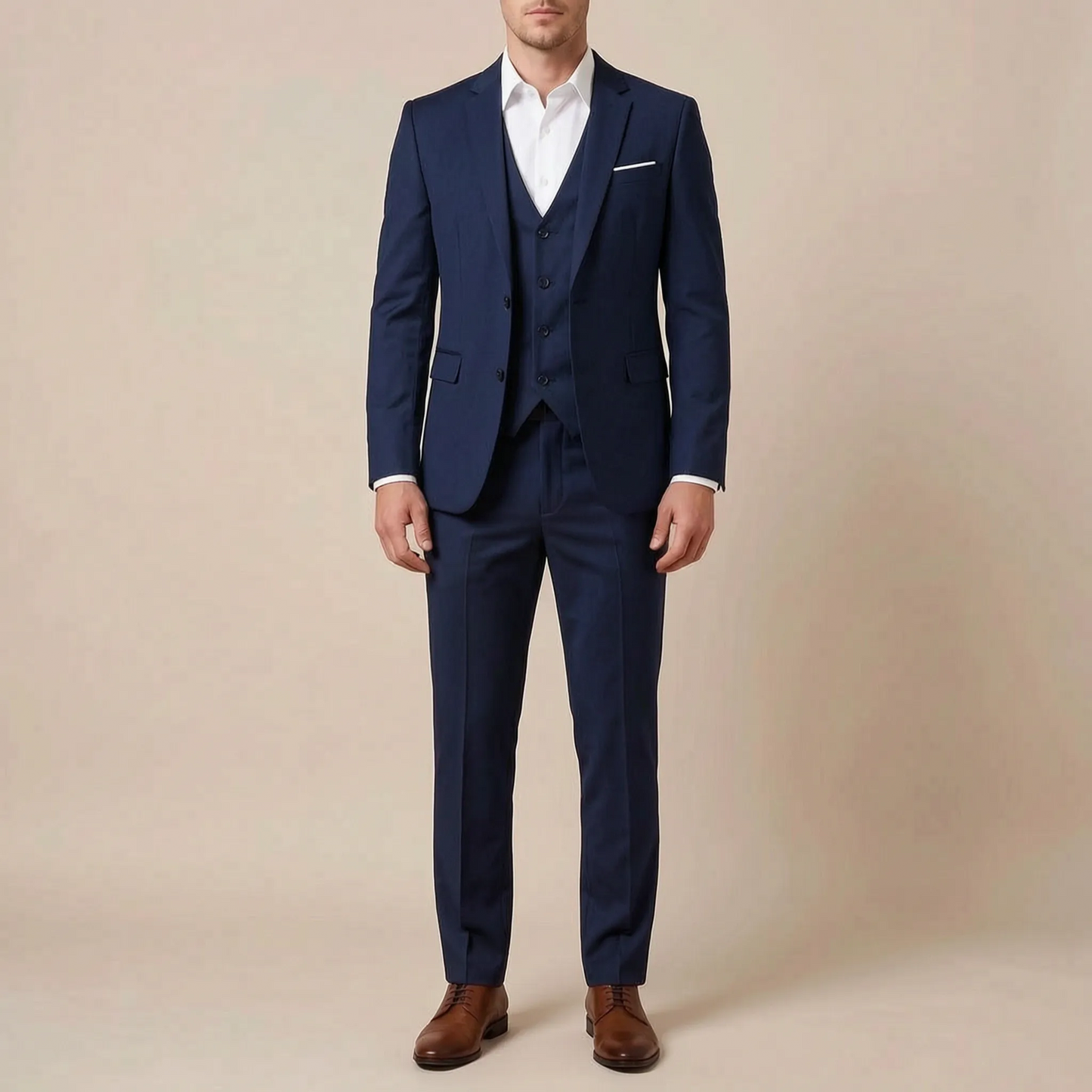 Suitorio | Eleganter Dreiteiliger Herrenanzug