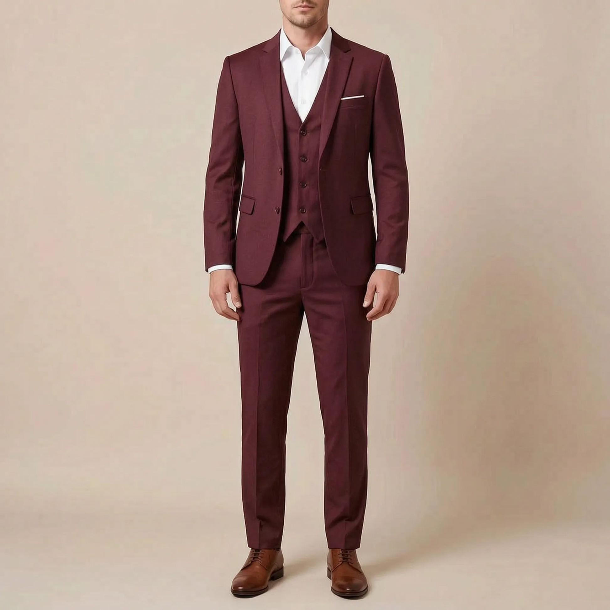 Suitorio | Eleganter Dreiteiliger Herrenanzug