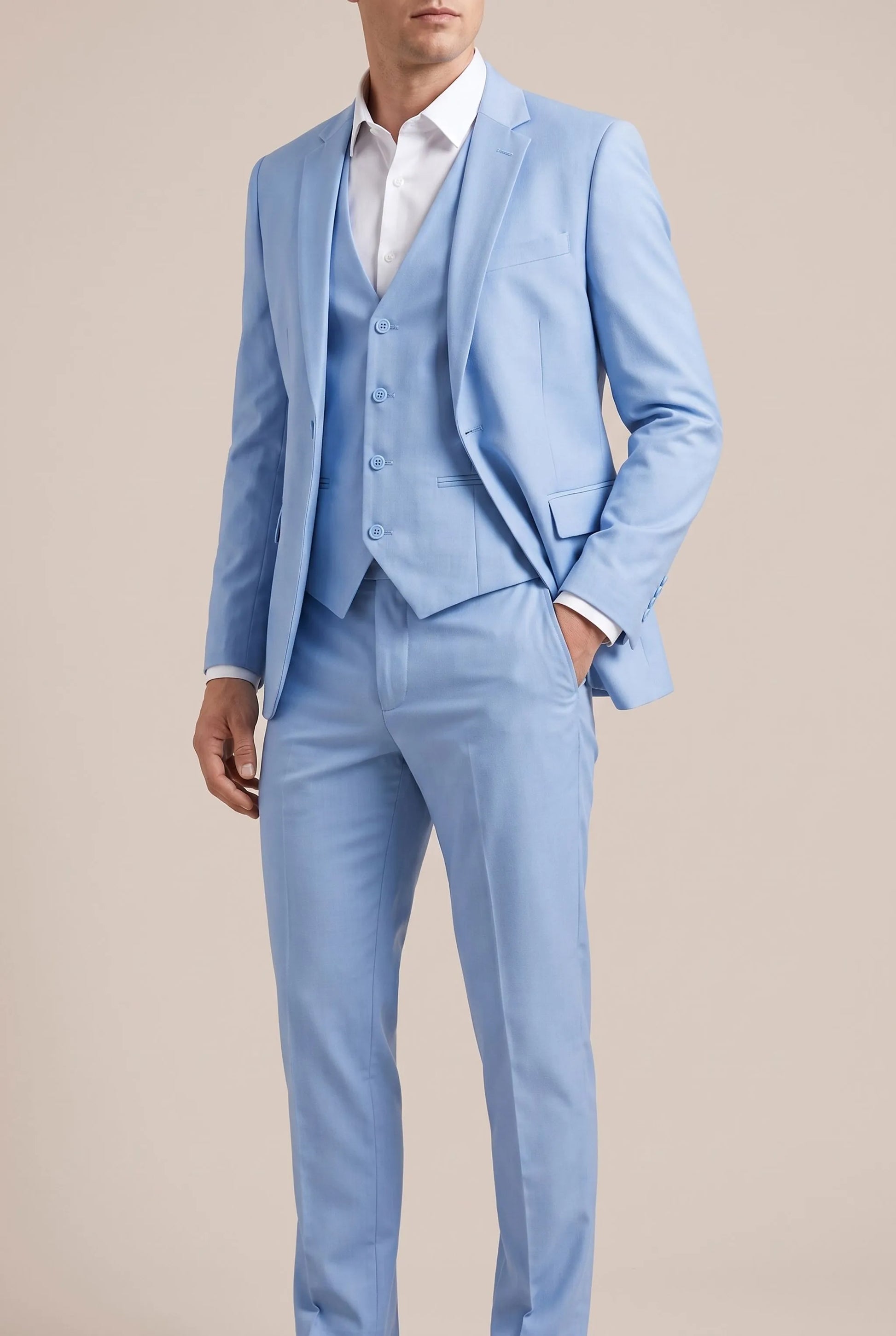 Suitorio | Eleganter Dreiteiliger Herrenanzug
