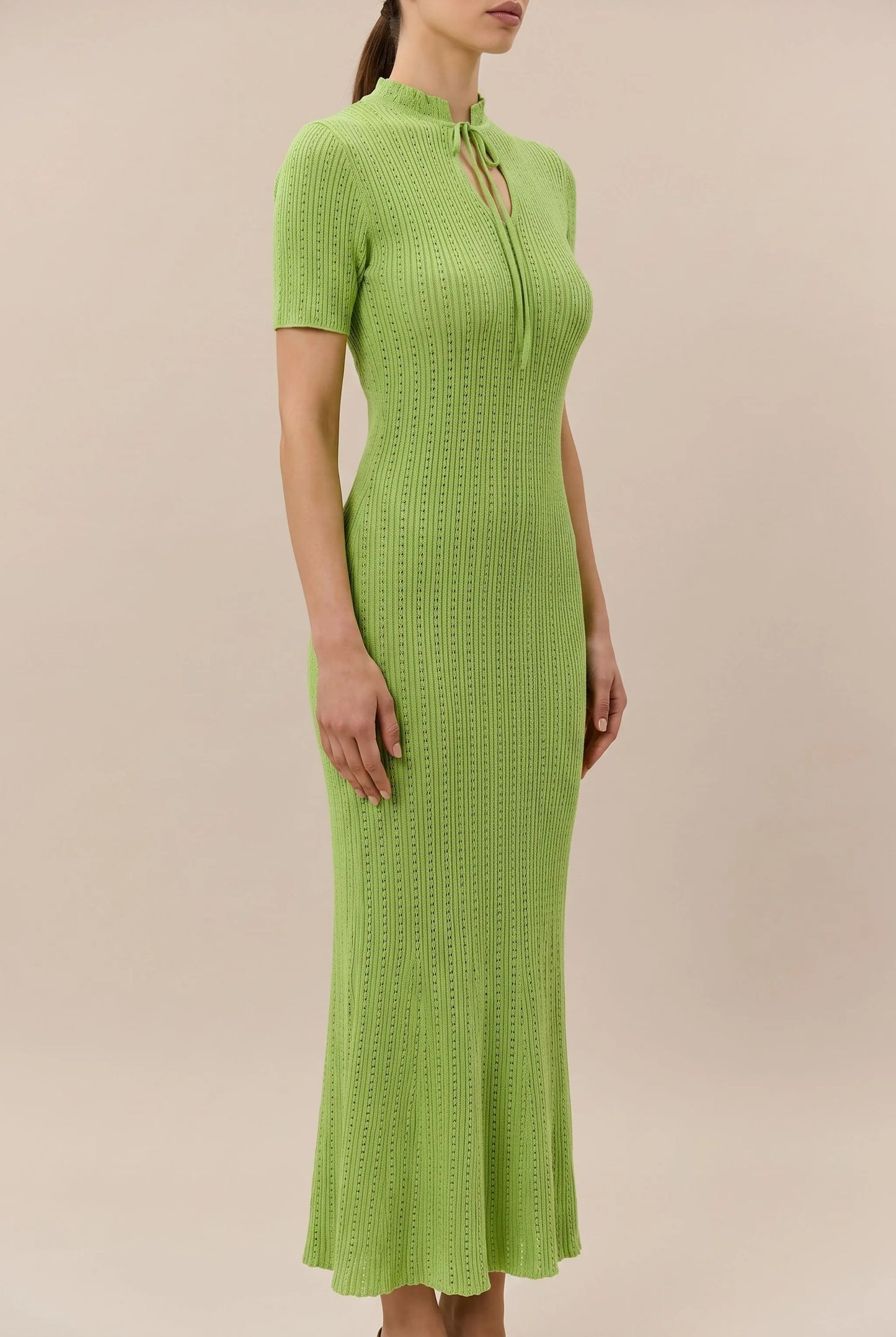 Summery | Elegantes Langes Strickkleid