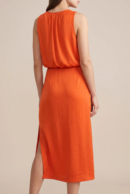 SunDrape | Festliches Midikleid Mit Raffung