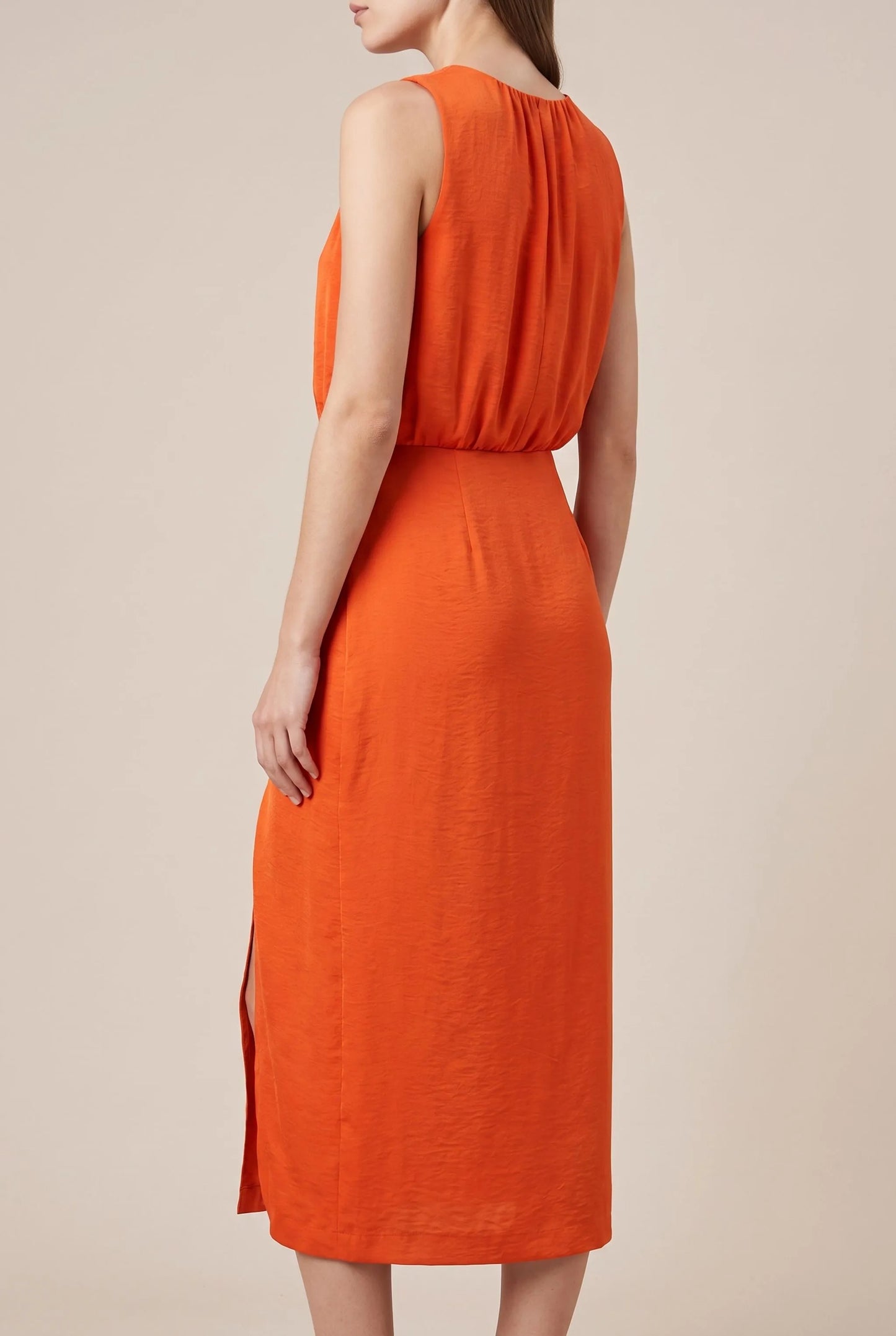SunDrape | Festliches Midikleid Mit Raffung