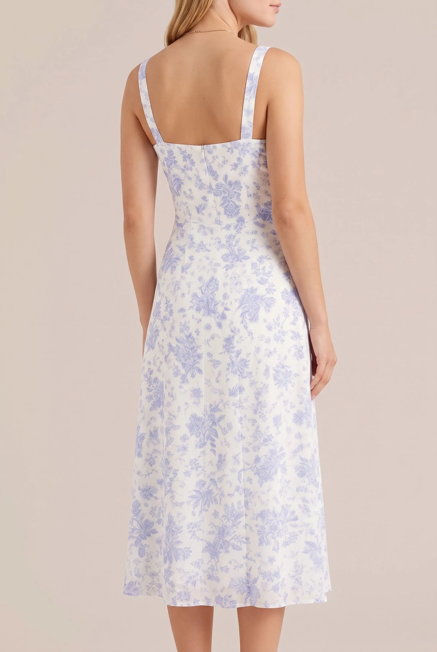 Sunvail | Sommerliches Trägerkleid Mit Blumenmuster