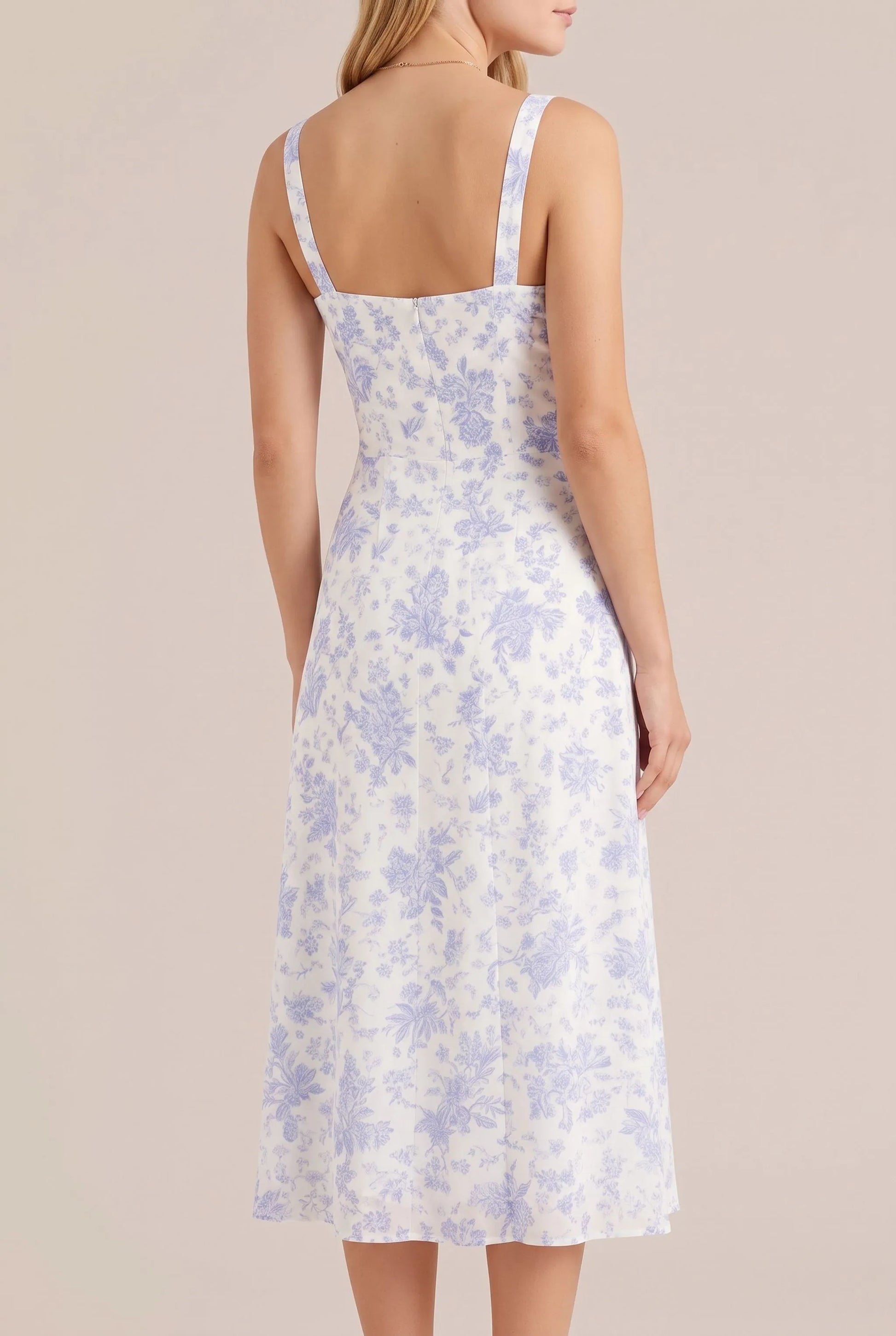 Sunvail | Sommerliches Trägerkleid Mit Blumenmuster