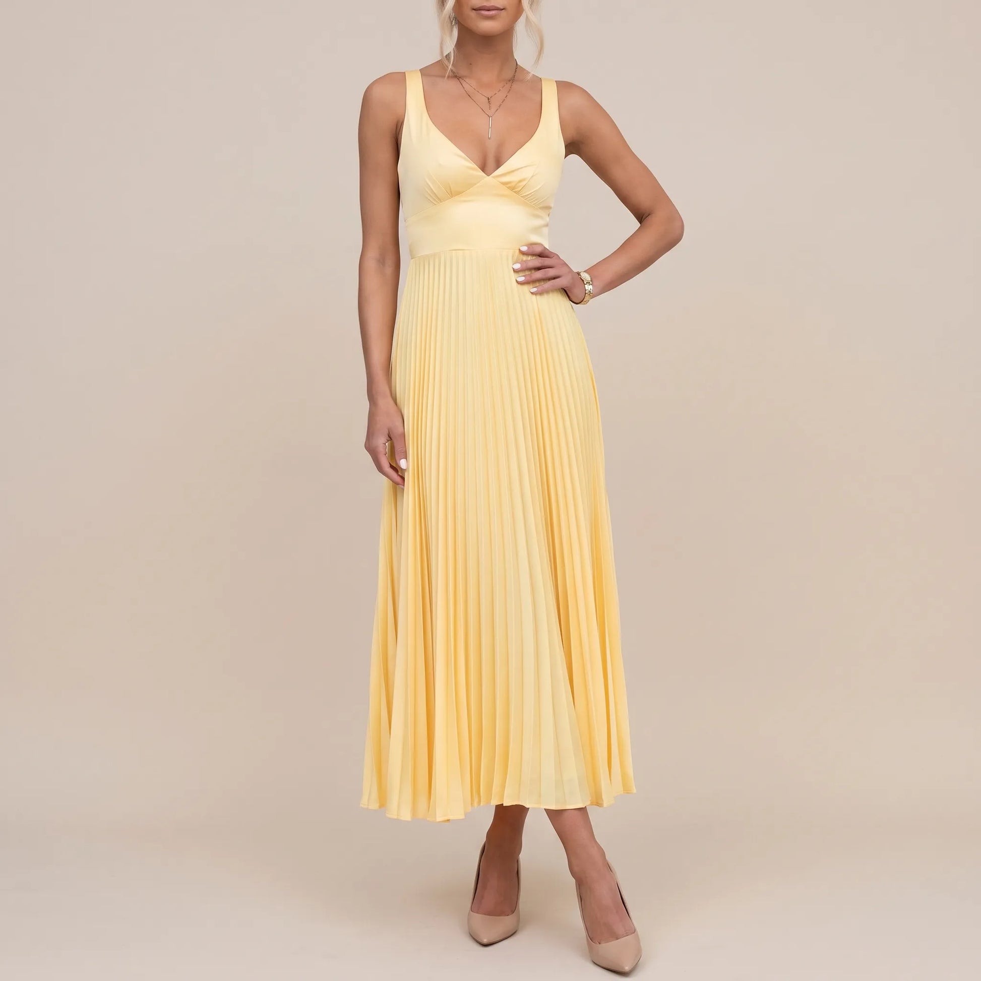 Sunveil | Ärmelloses Fließendes Sommerkleid