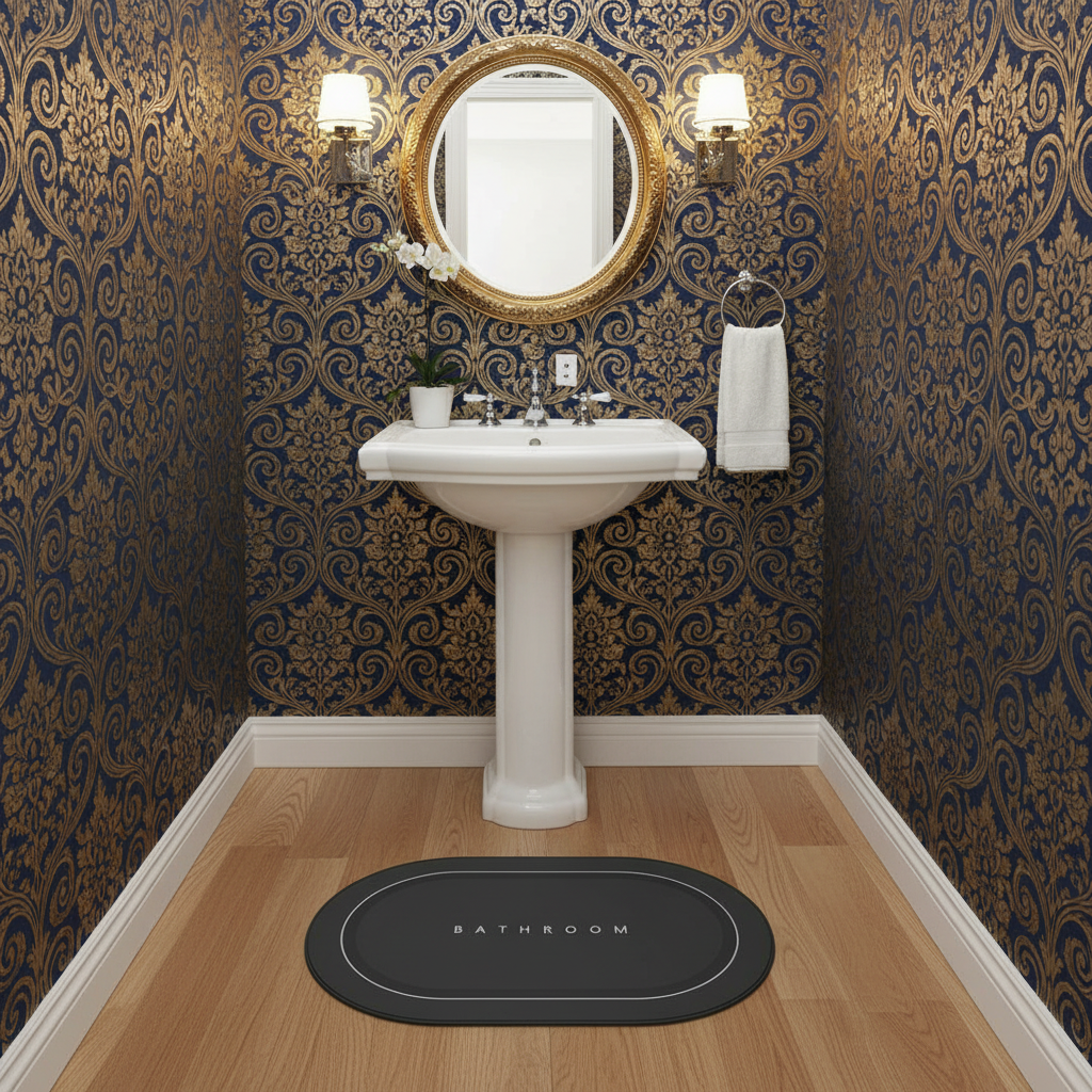 Tappetino da Bagno Antiscivolo DryLux | Tappetini Bagno Asciugatura Rapida