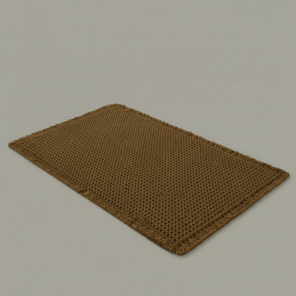 Tappetino da Bagno Antiscivolo con Nappe | Tappetino Waffle
