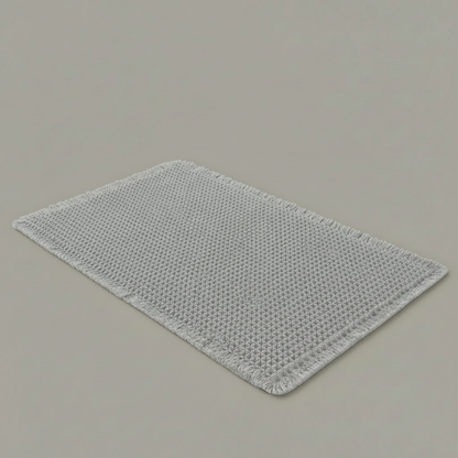 Tappetino da Bagno Antiscivolo con Nappe | Tappetino Waffle