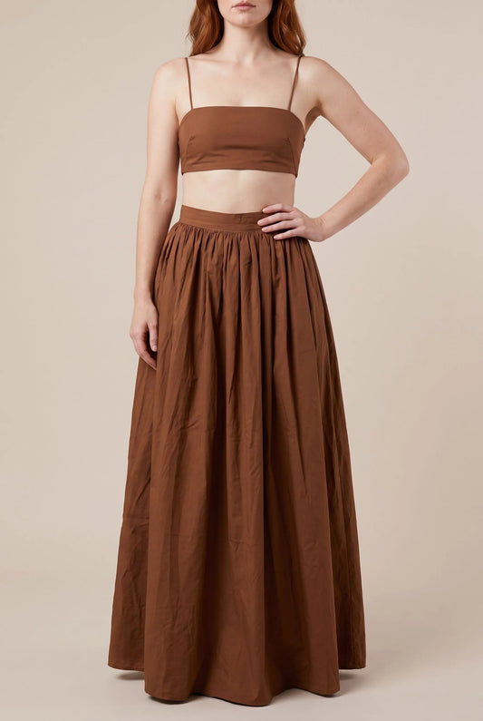 Tentora | Luftiges Zweiteiler Set Damen Sommer Mit Maxirock