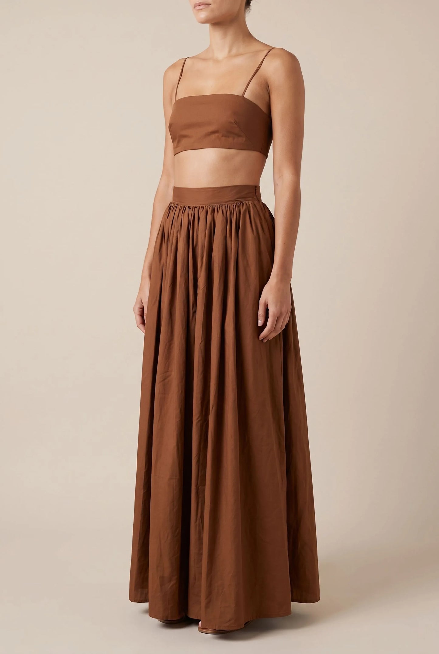 Tentora | Luftiges Zweiteiler Set Damen Sommer Mit Maxirock
