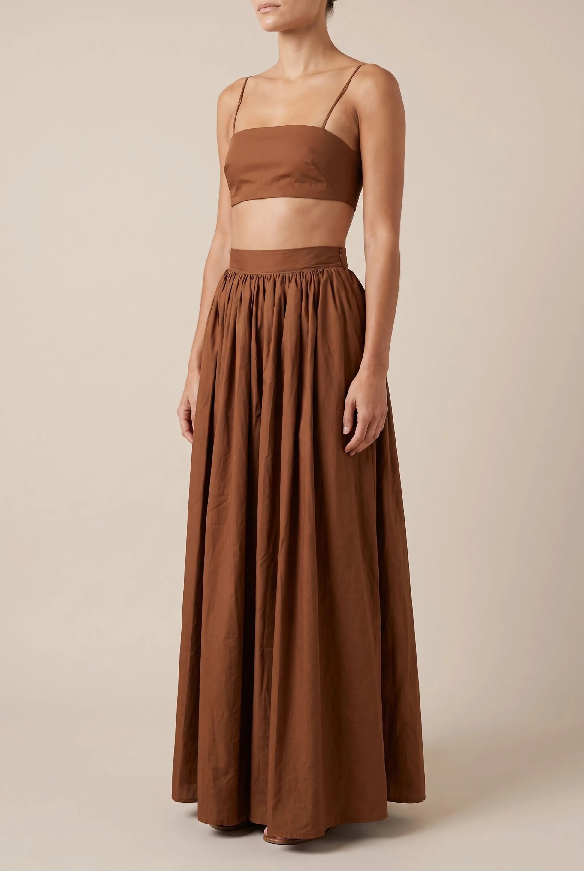 Tentora | Luftiges Zweiteiler Set Damen Sommer Mit Maxirock