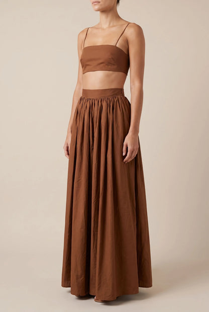 Tentora | Luftiges Zweiteiler Set Damen Sommer Mit Maxirock