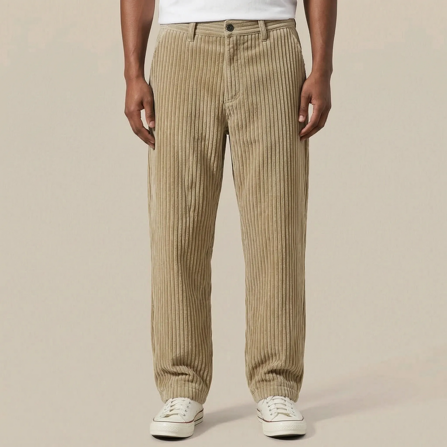 Texlan | Weit Geschnittene Freizeit-Hose Im Vintage-Stil