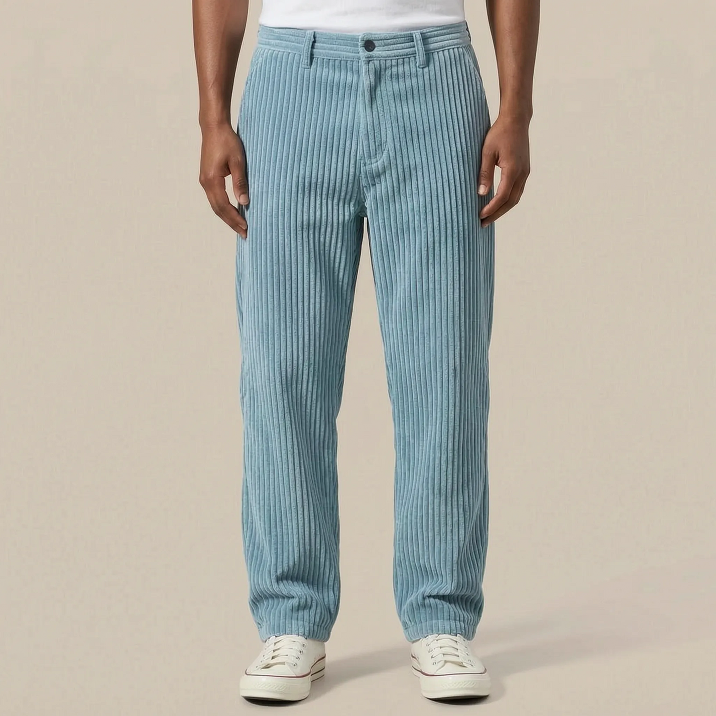 Texlan | Weit Geschnittene Freizeit-Hose Im Vintage-Stil