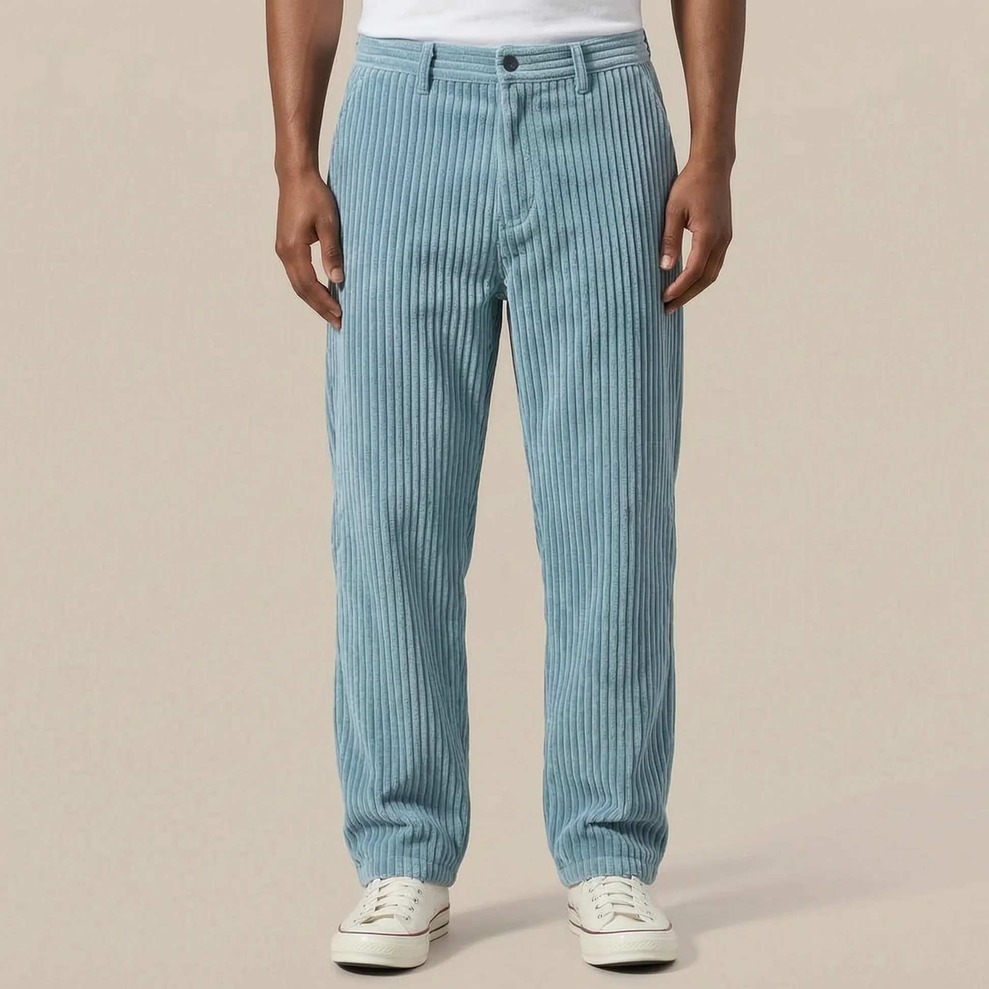Texlan | Weit Geschnittene Freizeit-Hose Im Vintage-Stil