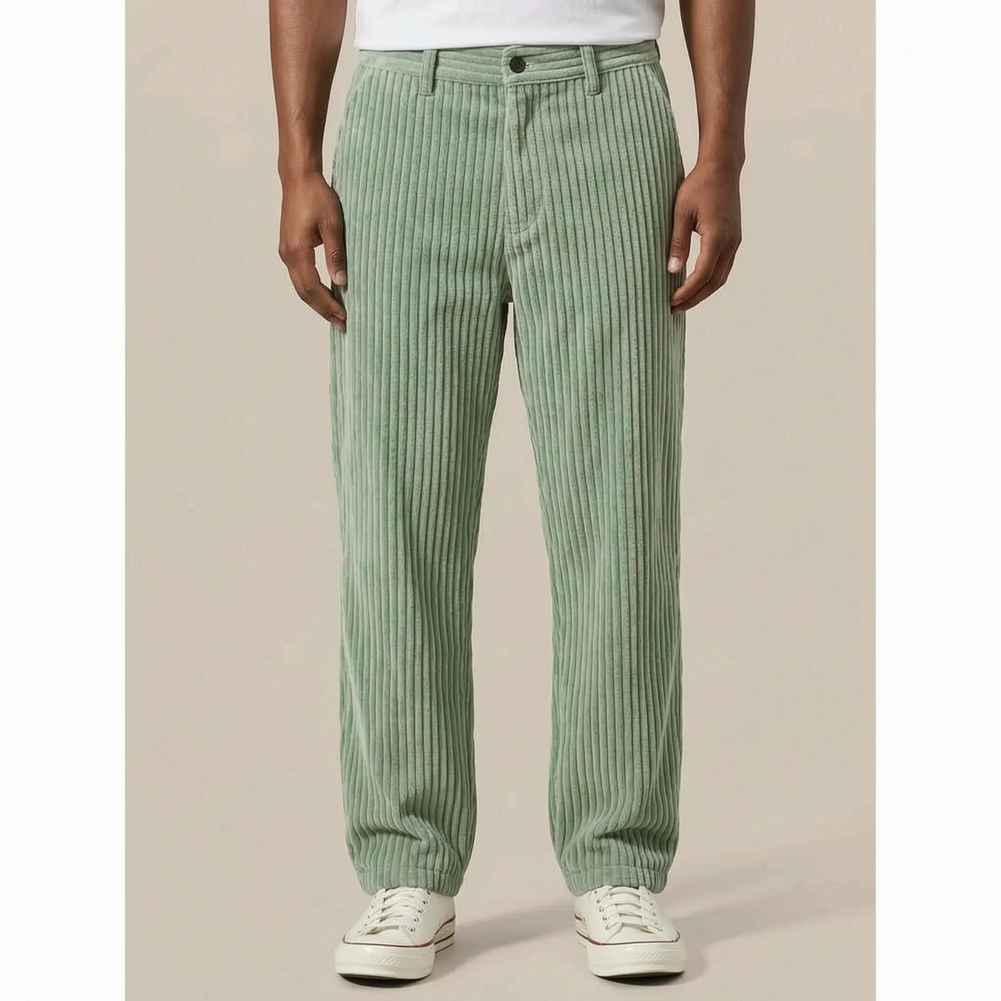 Texlan | Weit Geschnittene Freizeit-Hose Im Vintage-Stil