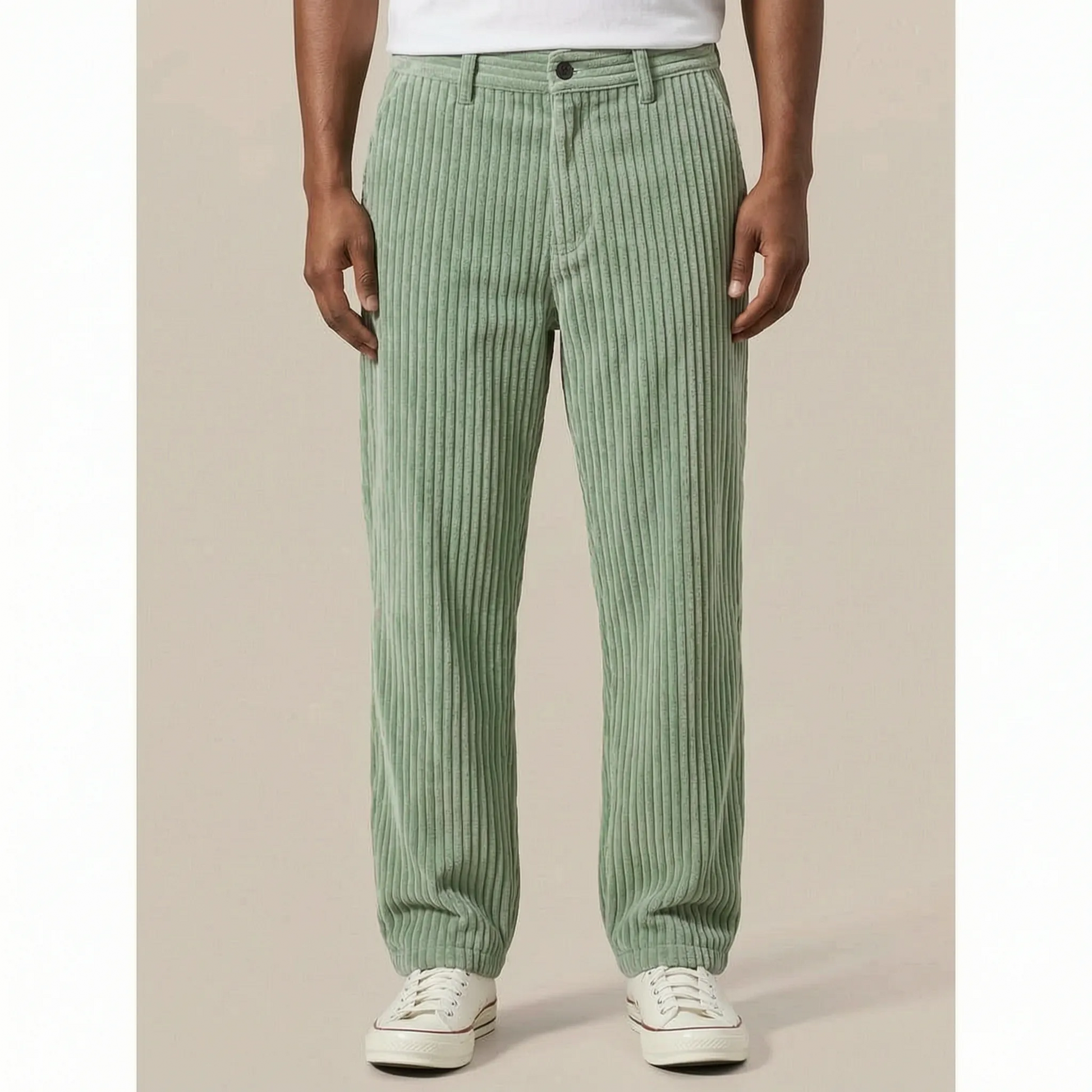 Texlan | Weit Geschnittene Freizeit-Hose Im Vintage-Stil