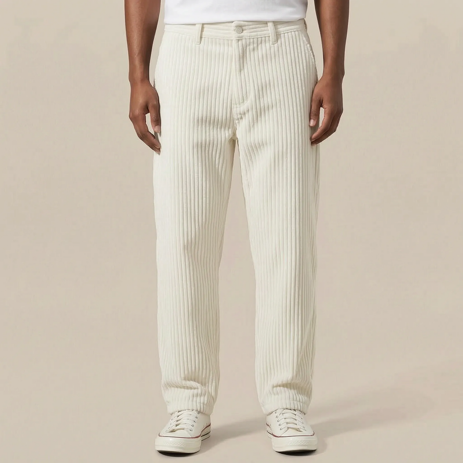Texlan | Weit Geschnittene Freizeit-Hose Im Vintage-Stil
