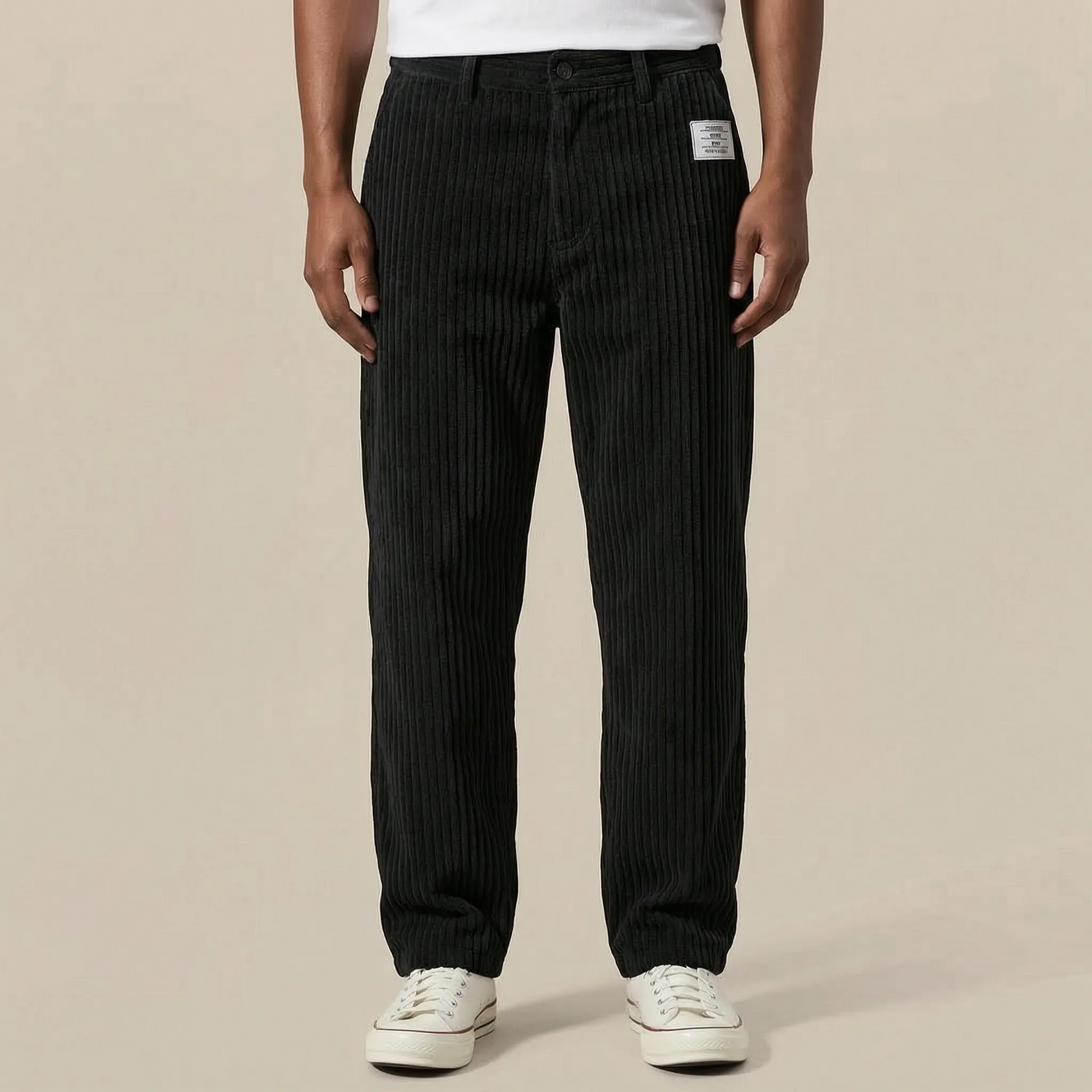 Texlan | Weit Geschnittene Freizeit-Hose Im Vintage-Stil