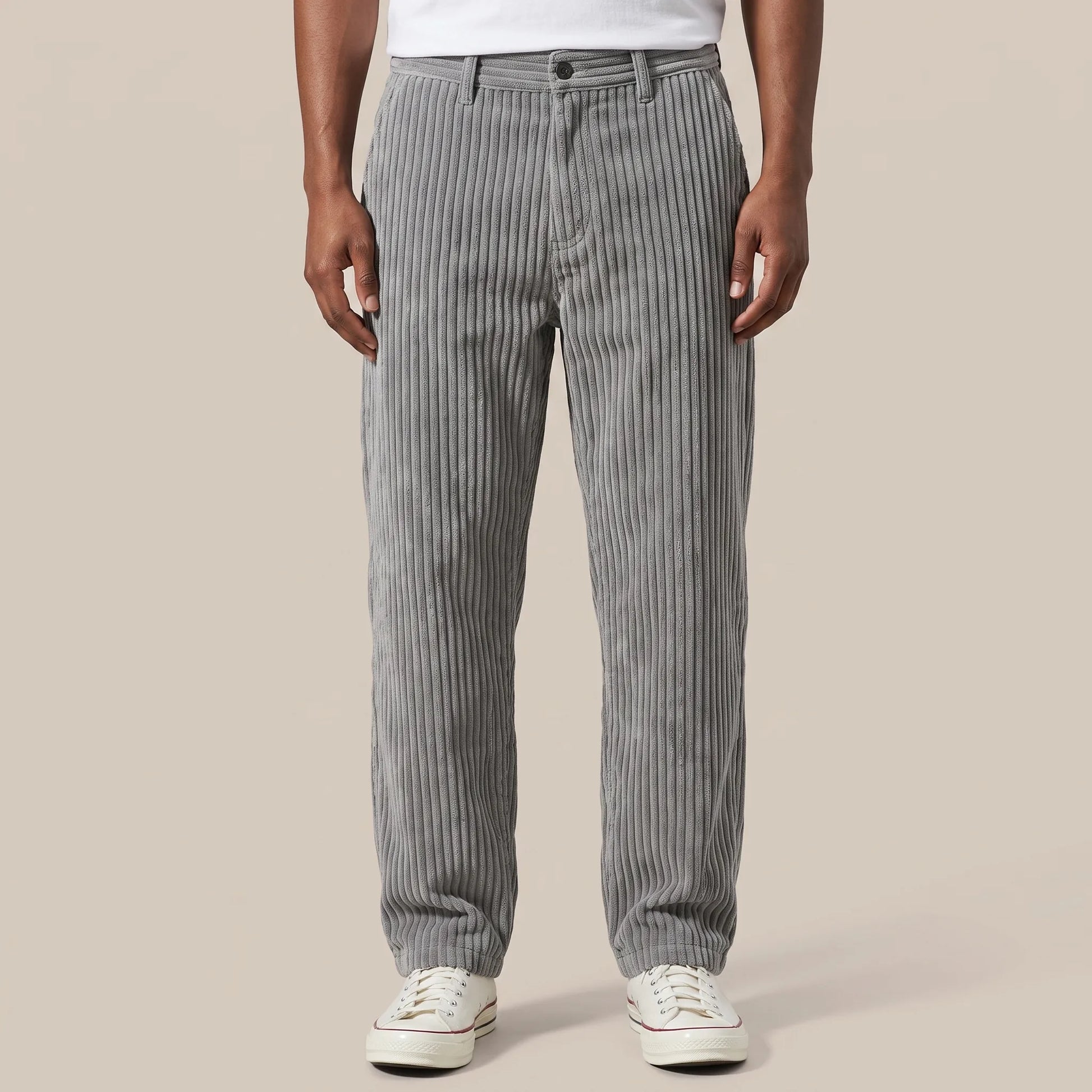Texlan | Weit Geschnittene Freizeit-Hose Im Vintage-Stil