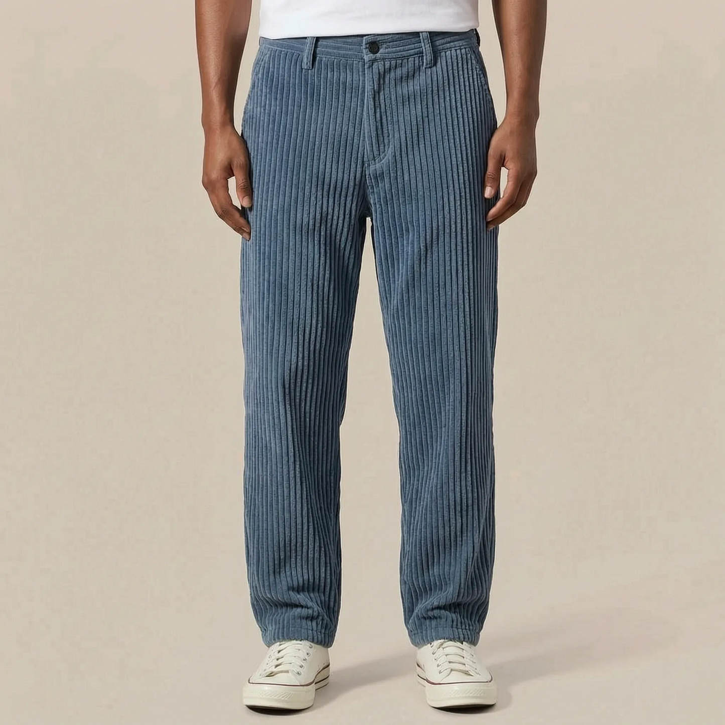 Texlan | Weit Geschnittene Freizeit-Hose Im Vintage-Stil