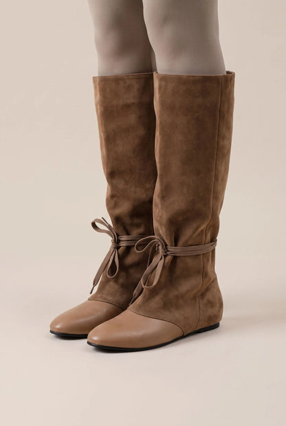 Tieval | Damenstiefel Mit Schnürung