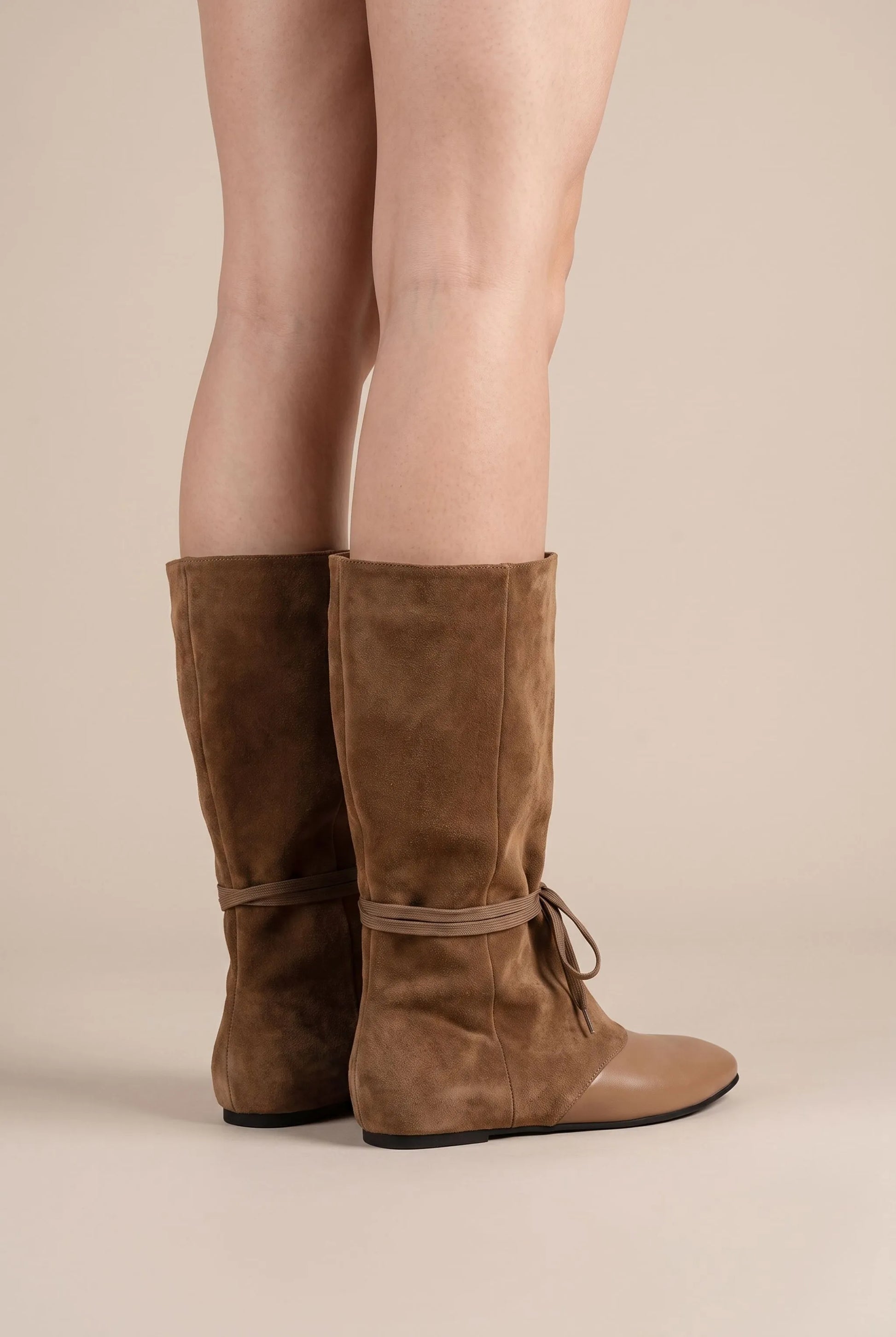 Tieval | Damenstiefel Mit Schnürung