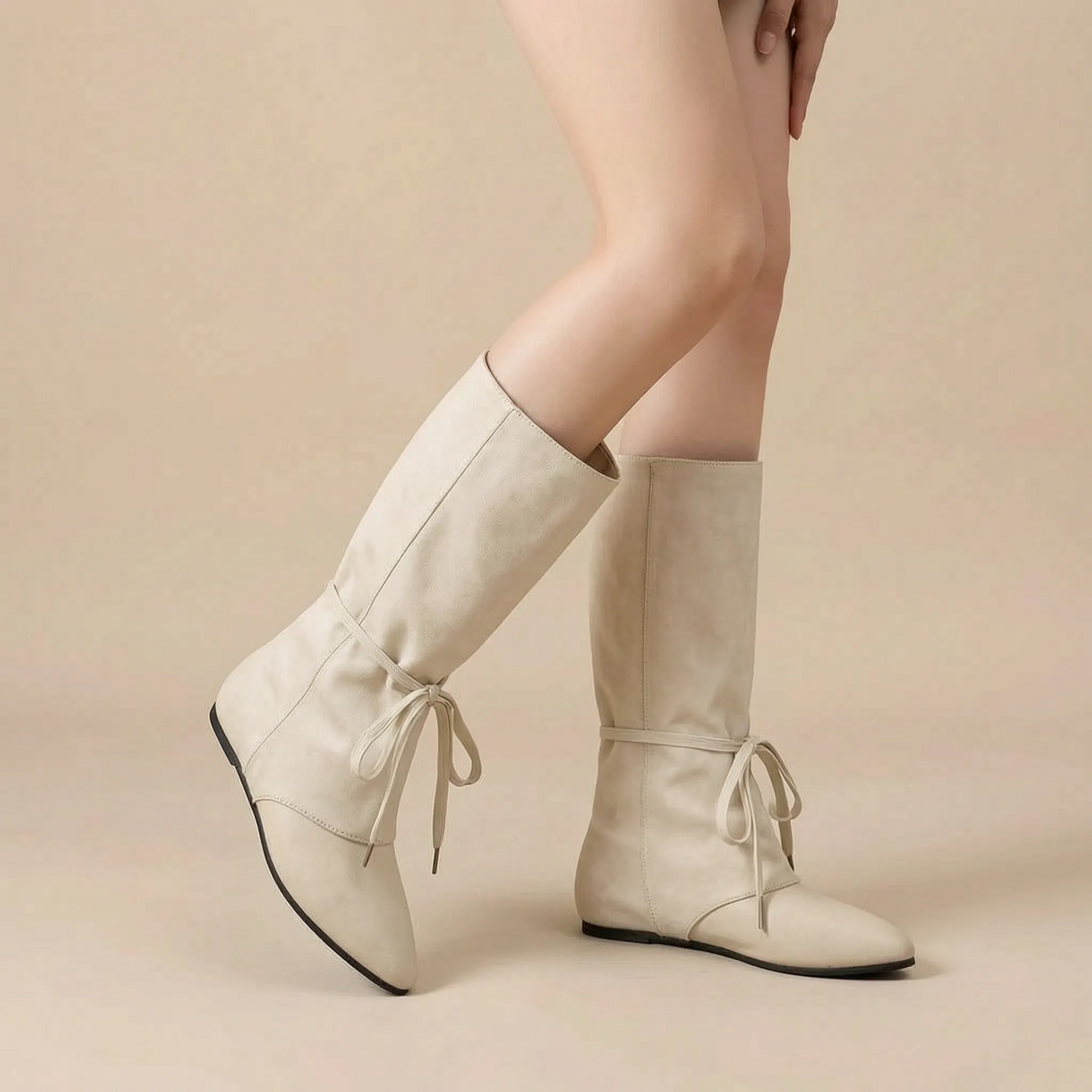 Tieval | Damenstiefel Mit Schnürung